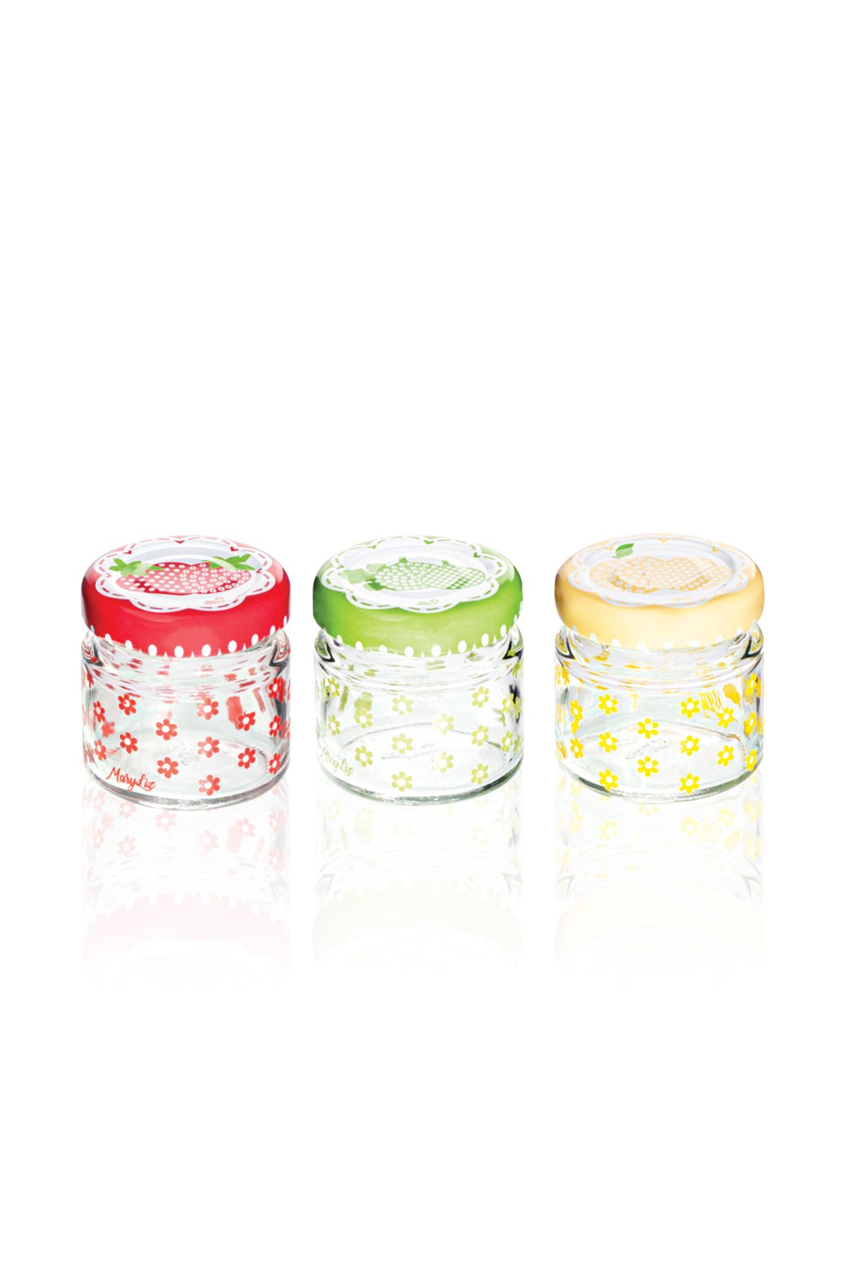 Shop58 Mini Yuvarlak Saklama Kavanozu Fruit Royaleks-SGM07560