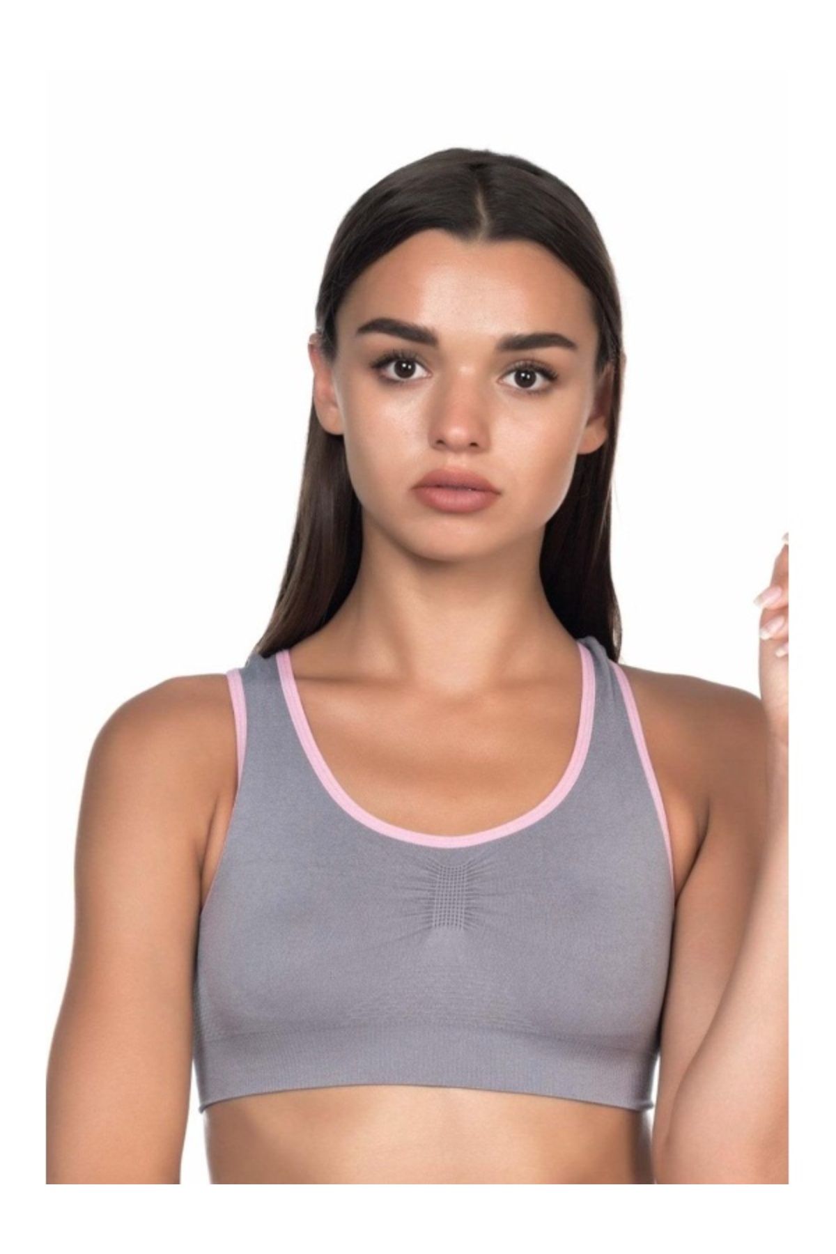 kapsulavm GRİ PEMBE MI Emay 4024 Double Toparlayıcı Büstiyer