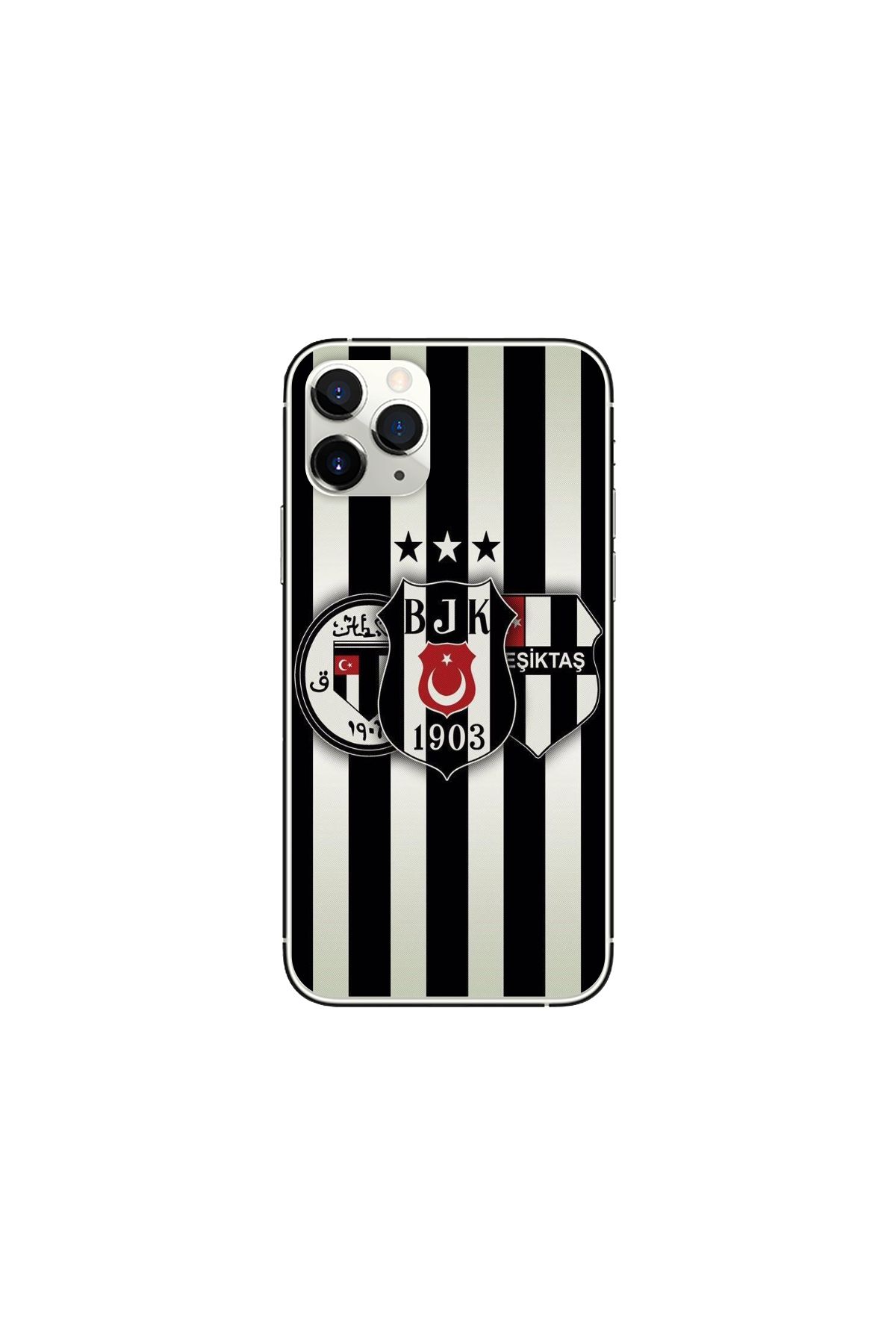 The Bear Case Beşiktaş Desenli iPhone 15 Pro Kılıfı