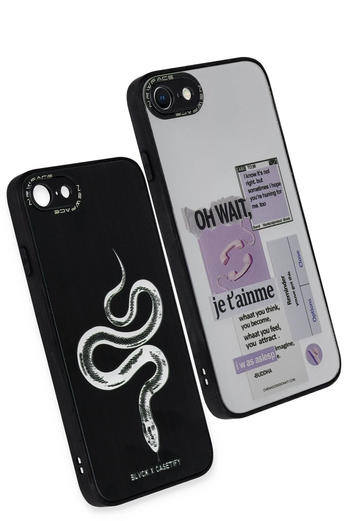 NewFace iPhone 7 Kılıf Mirror Desenli Kapak - Mirror - 4 SVLRS