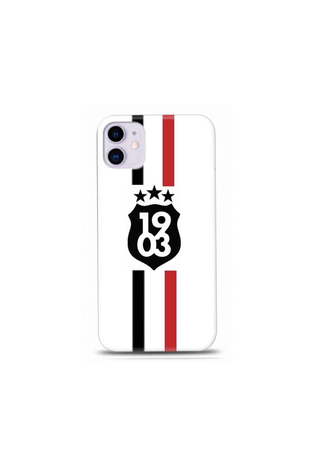 The Bear Case Beşiktaş Desenli iPhone 11 Kılıfı