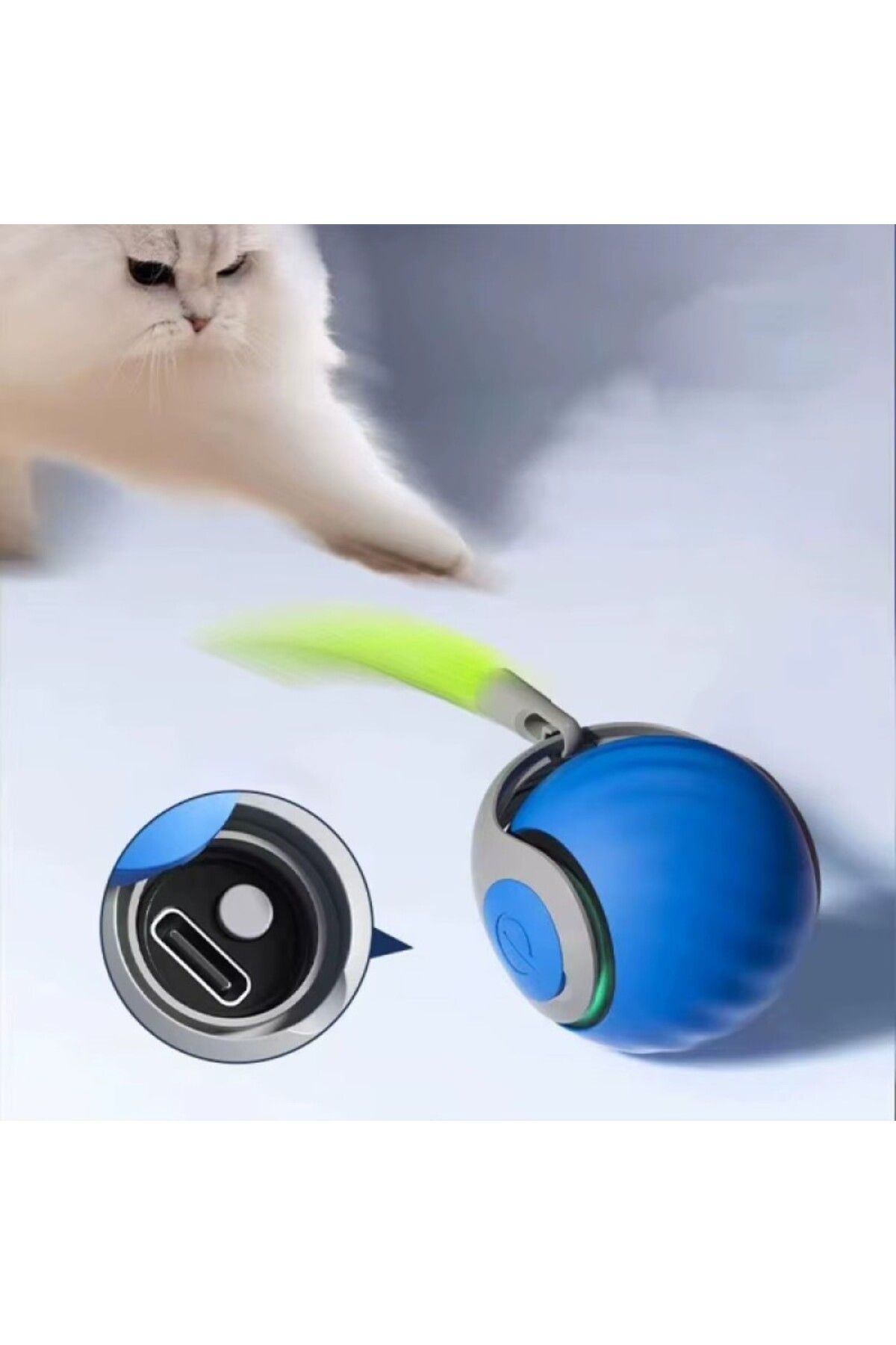 KEDİME Otomatik Hareketli Kedi Topu Oyuncağı