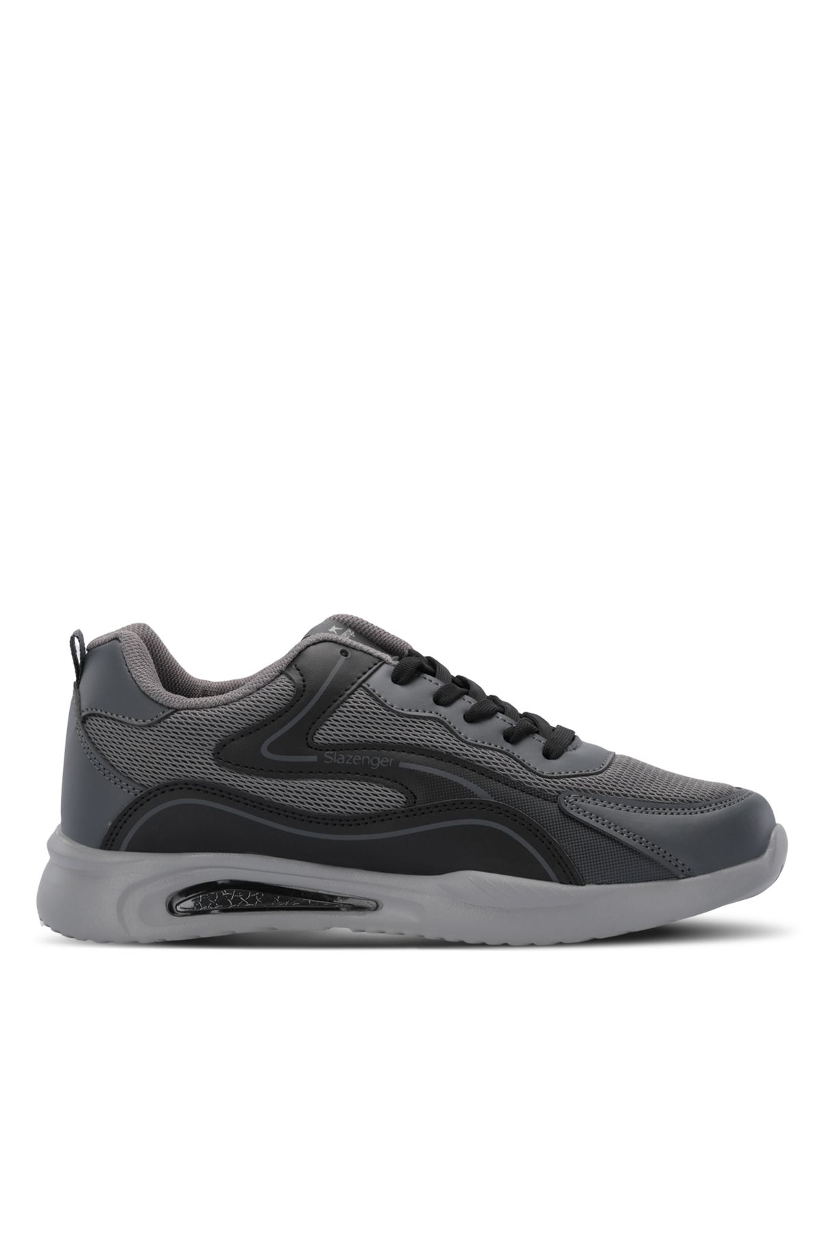 Slazenger ENRIQUE Erkek Sneaker Ayakkabı Koyu Gri