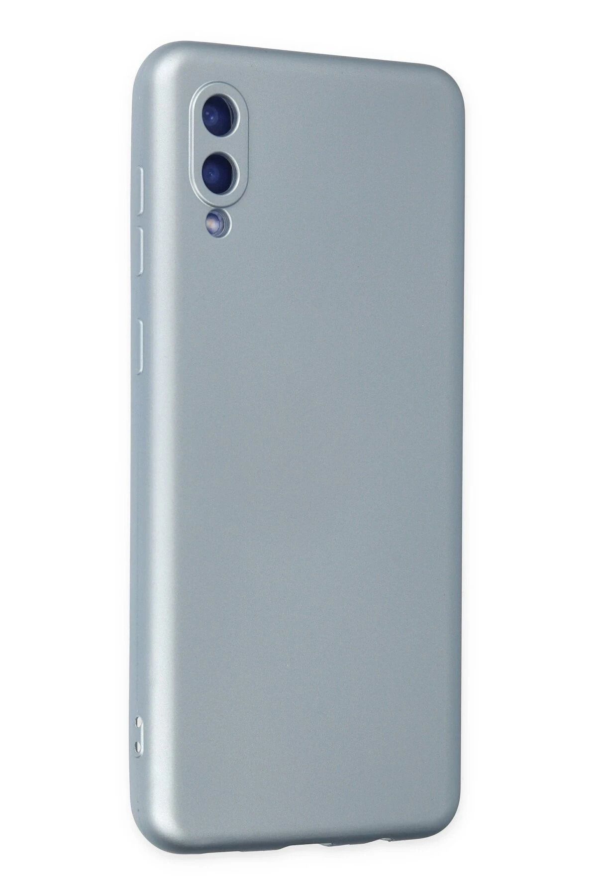 NewFace Samsung Galaxy A02 Kılıf Nano içi Kadife Silikon - Sky Blue uyumlu
