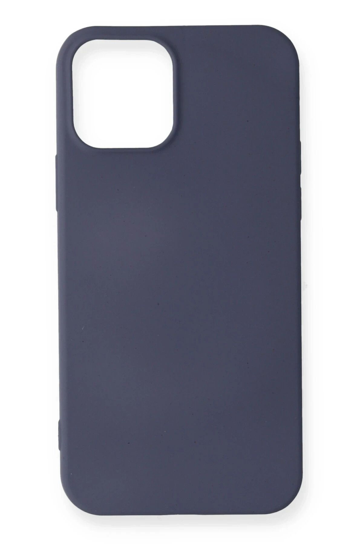 NewFace iPhone 12 Mini Kılıf First Silikon - Gri SVLRS