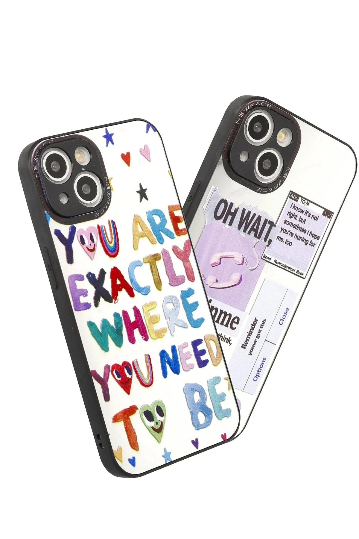NewFace iPhone 15 Kılıf Mirror Desenli Kapak - Mirror - 2 SVLRS