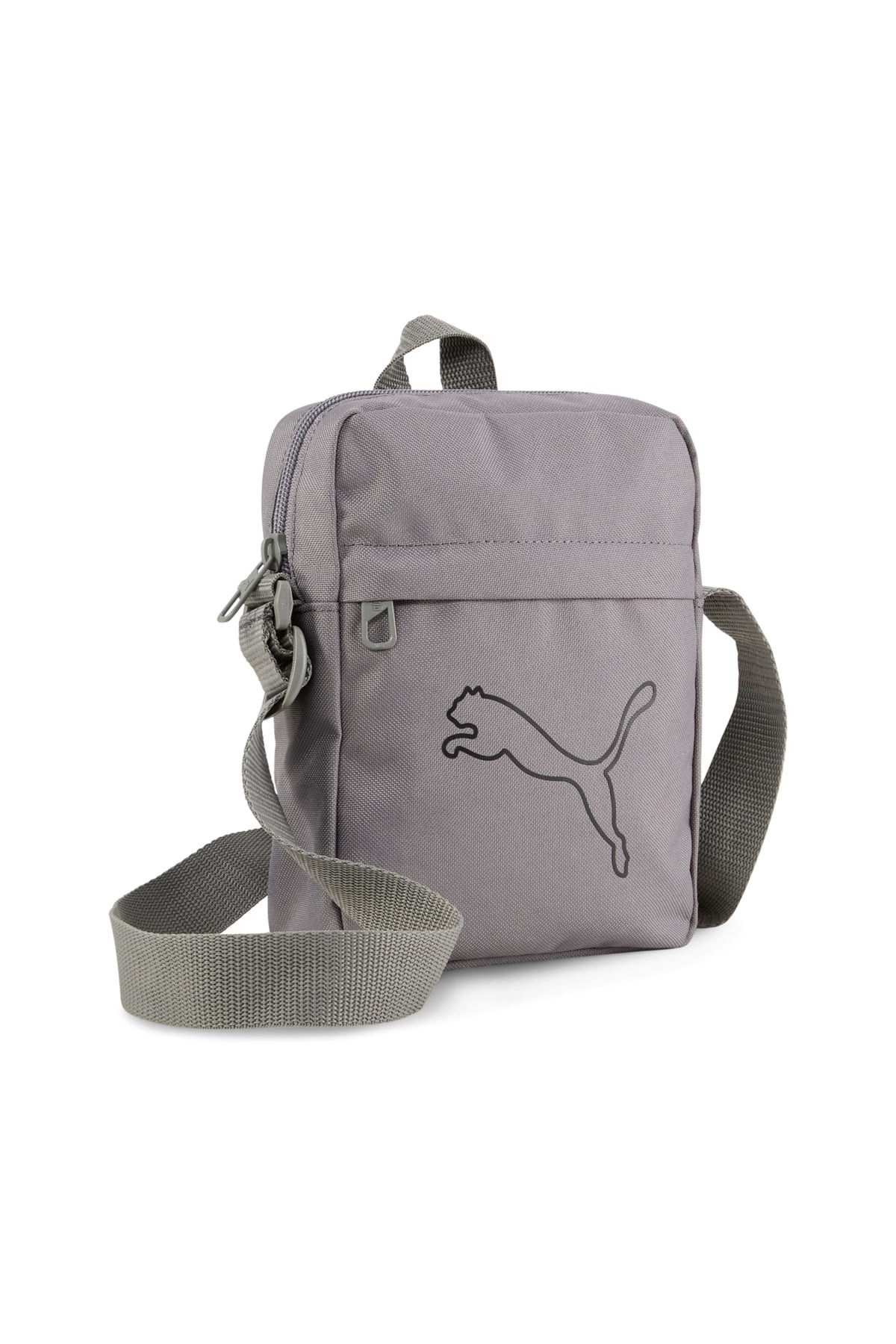 Puma 091182 Plus Portable Unisex Çapraz Omuz Çantası GRİ