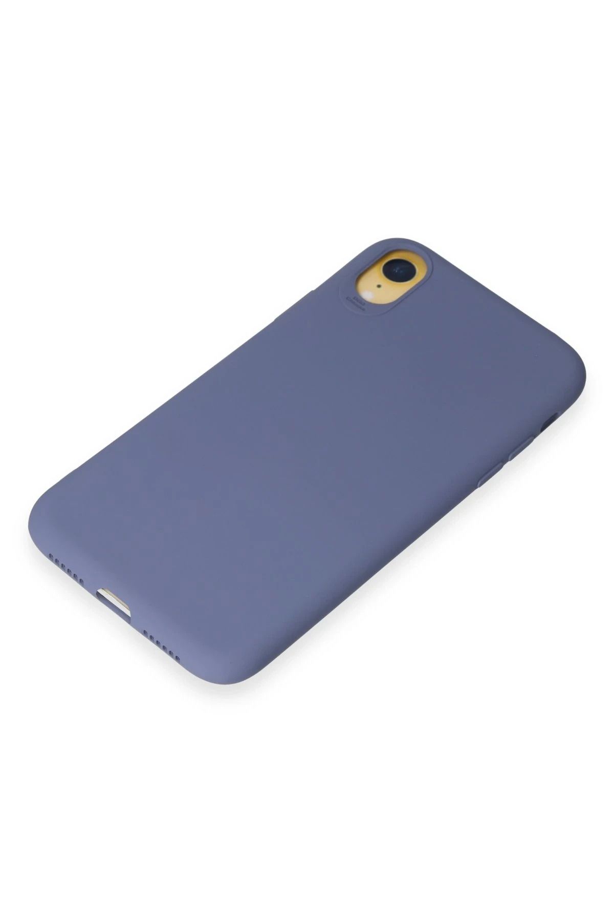 NewFace iPhone XR Kılıf First Silikon - Gri SVLRS