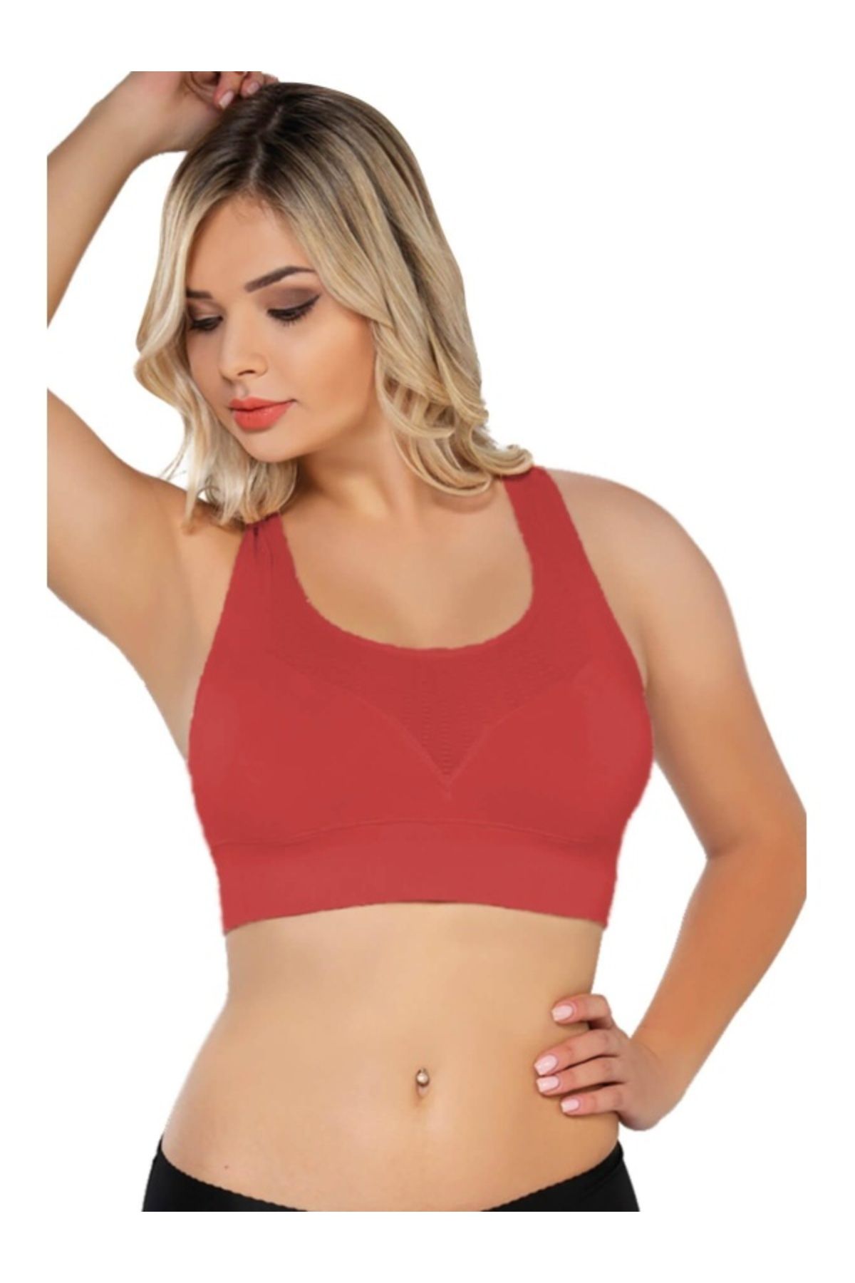 kapsulavm CORAL MI Emay 4027 Seamless Tül Pedli Toparlayıcı Büstiyer