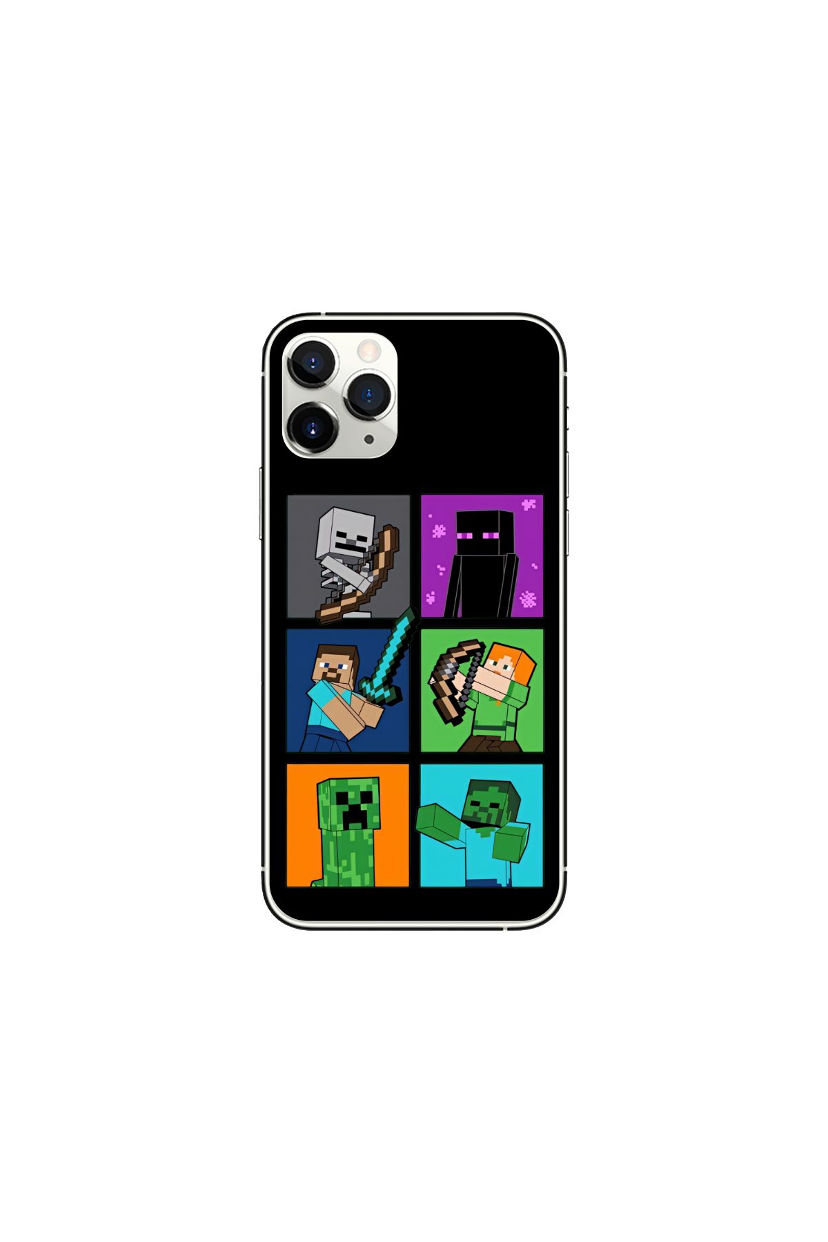 The Bear Case Minecarft Desenli iPhone 15 Pro Max Kılıfı