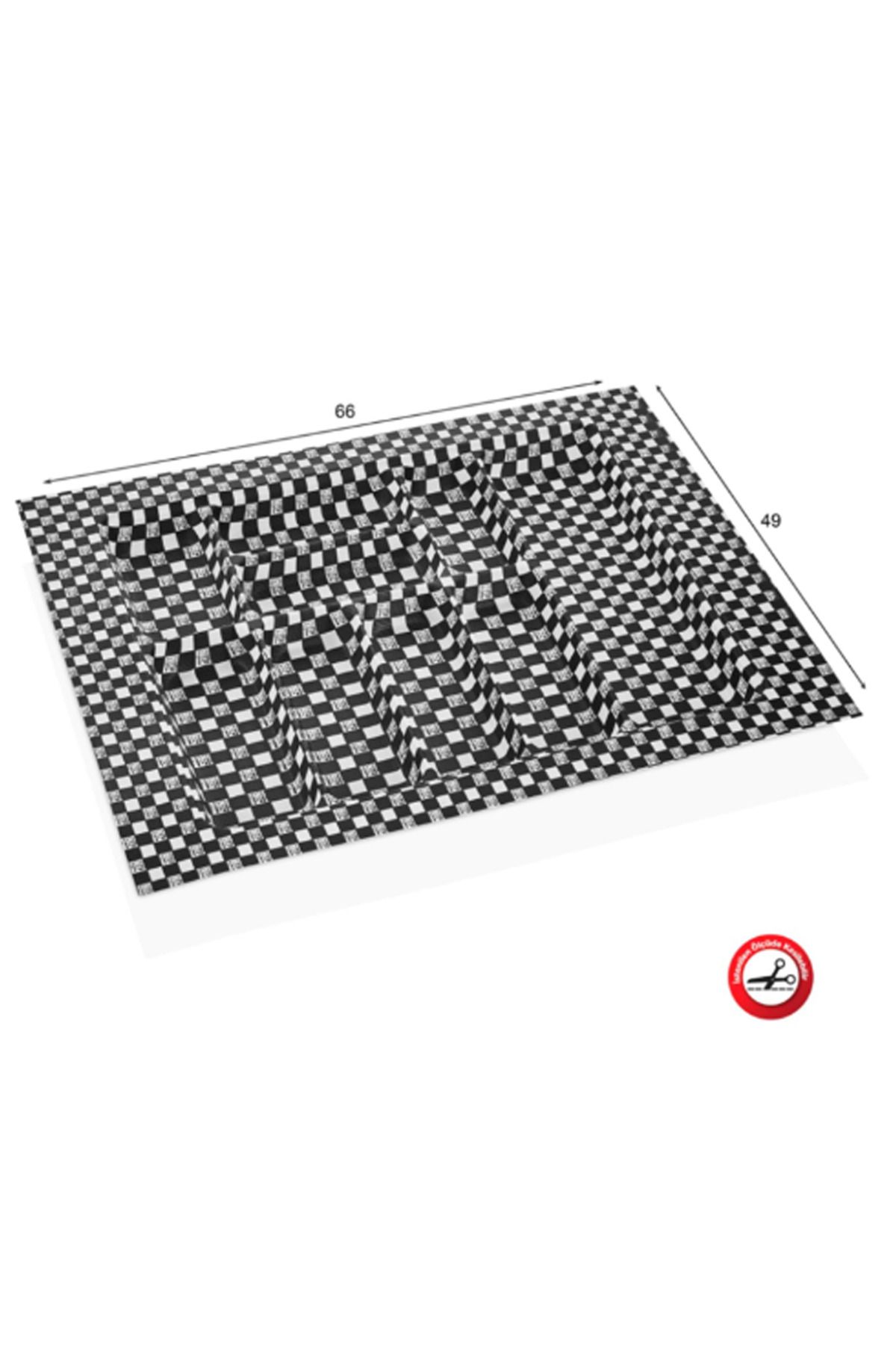 Shop58 Eco Modül Kaşıklık Damalı 66x49 Royaleks-ACERO-20126