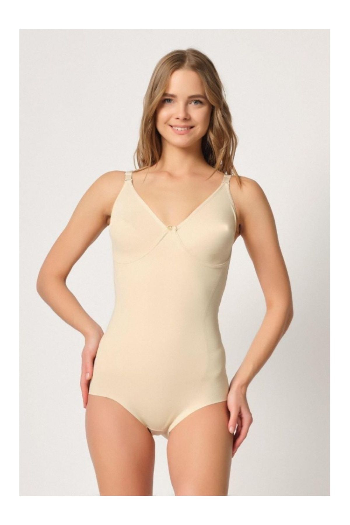 kapsulavm TEN MI Emay 2821 Balenli Double Boy Slip Lazer Korse