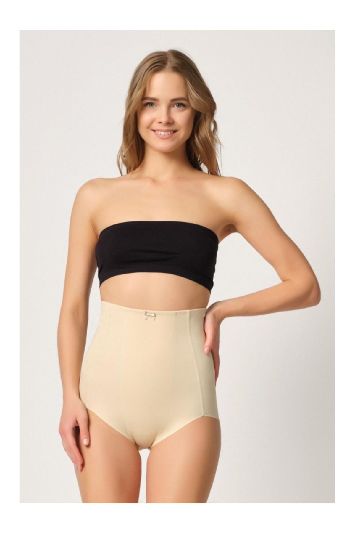 kapsulavm TEN MI Emay 2920 Yüksek Bel Karın Desteklı Slip Lazer Korse