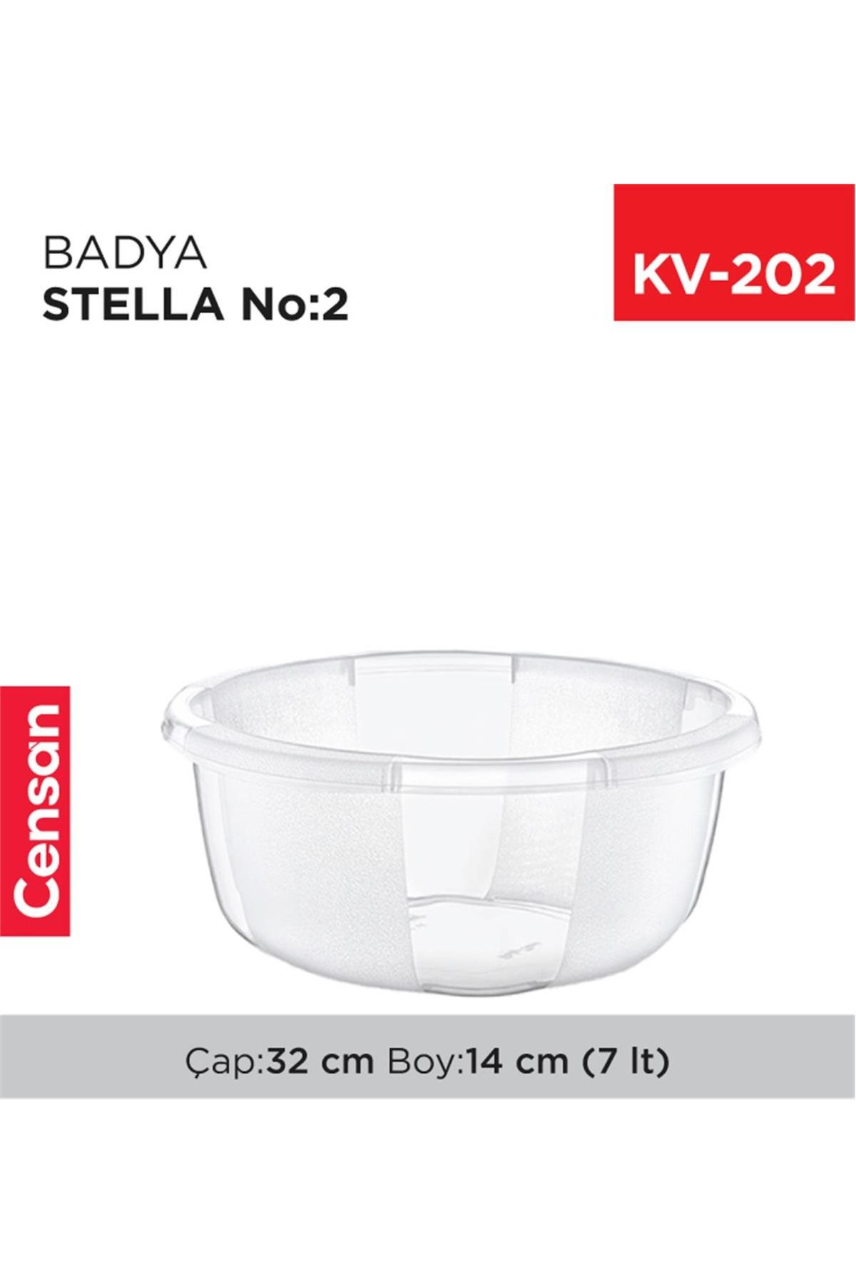Shop58 Yuvarlak Şeffaf Badya 1 Adet 2 No Royaleks-E174