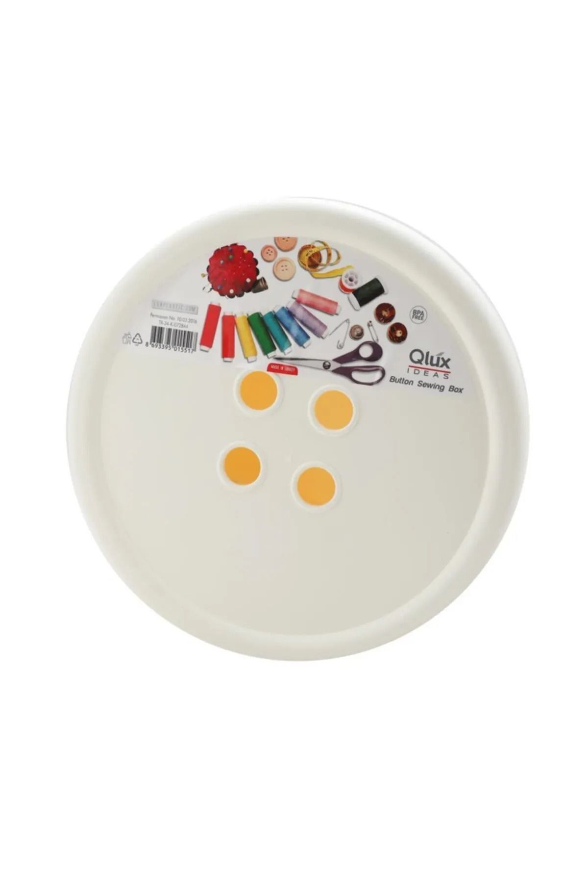 Shop58 Düğme Dikiş Kutusu Saklama Kabı Royaleks-L551