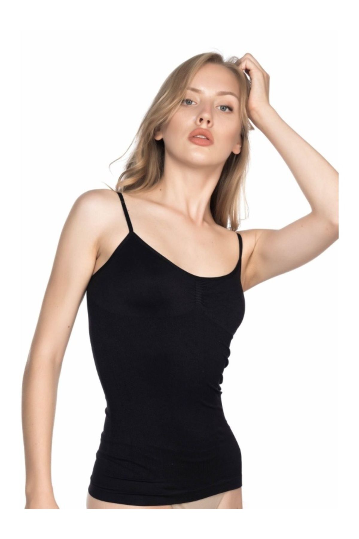 kapsulavm SİYAH MI Emay 5011 Soft Ripli Atlet