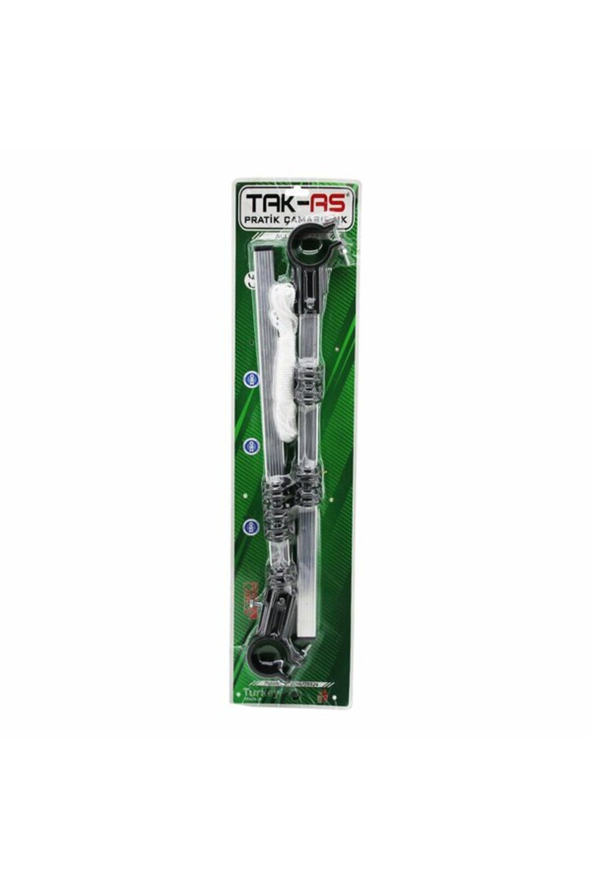 Shop58 PLASTİK KULPLU KÜPEŞTE MAKARALI KATLANIR ÇAMAŞIR ASKISI (4172)