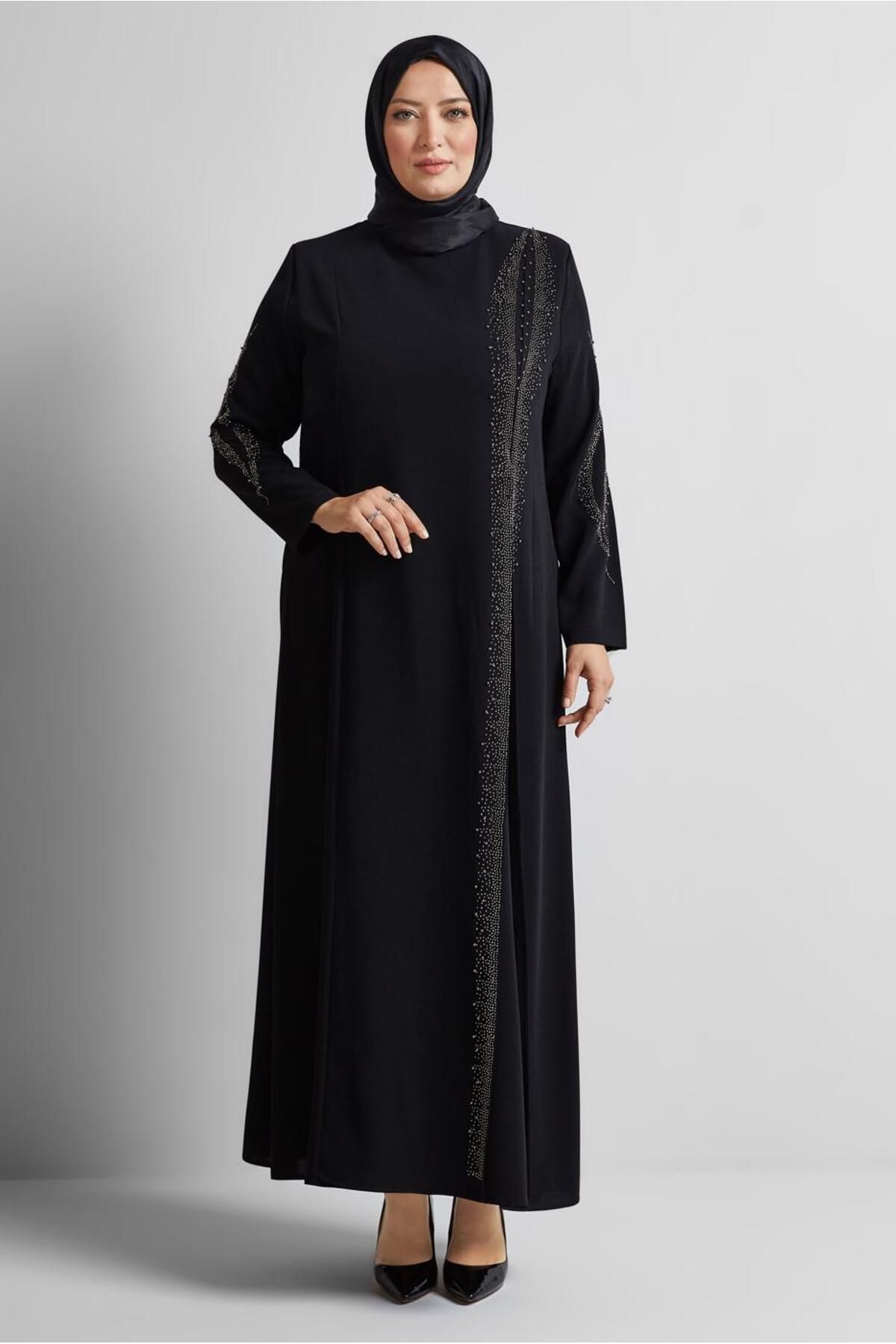 Alvina TAŞ DETAYLI ELBİSE 20718