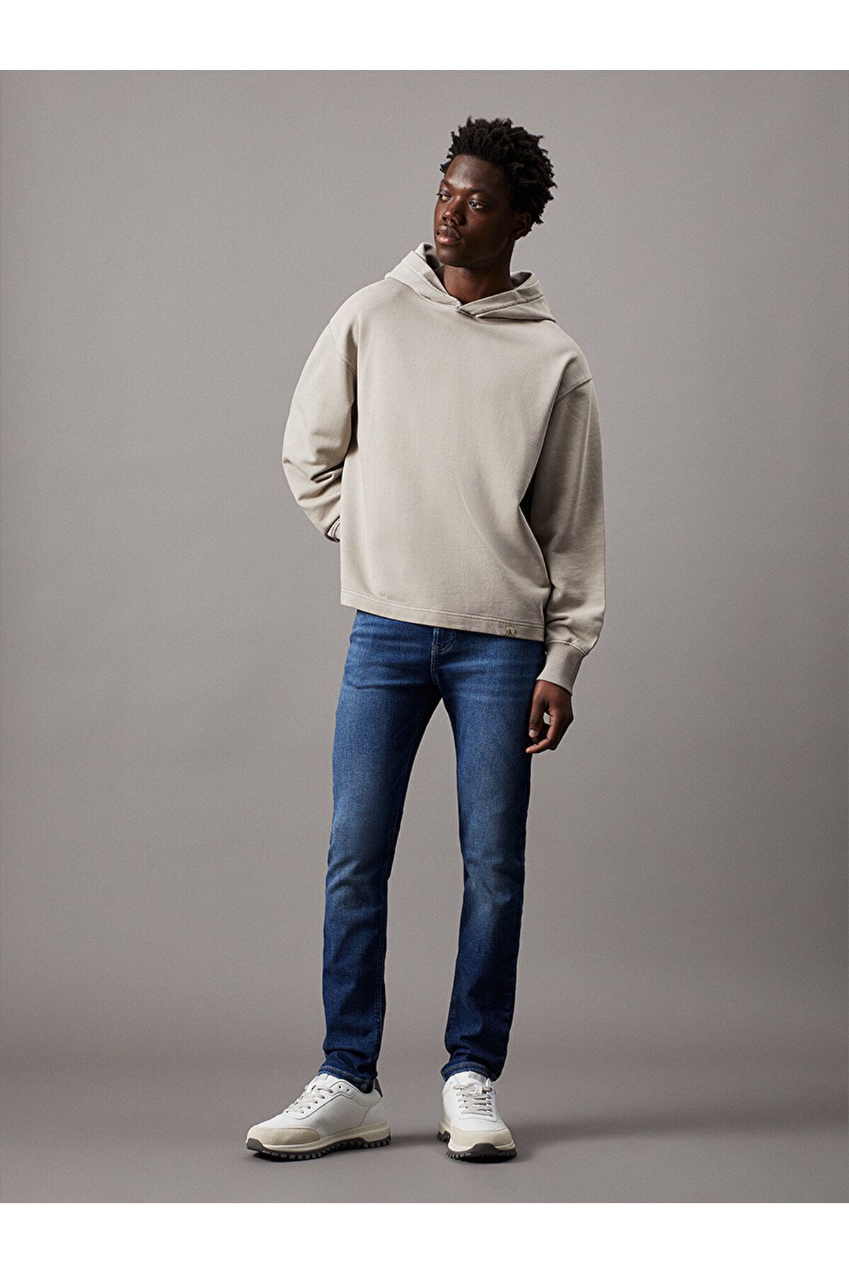 Calvin Klein Relaxed Washed Cotton Hoodie