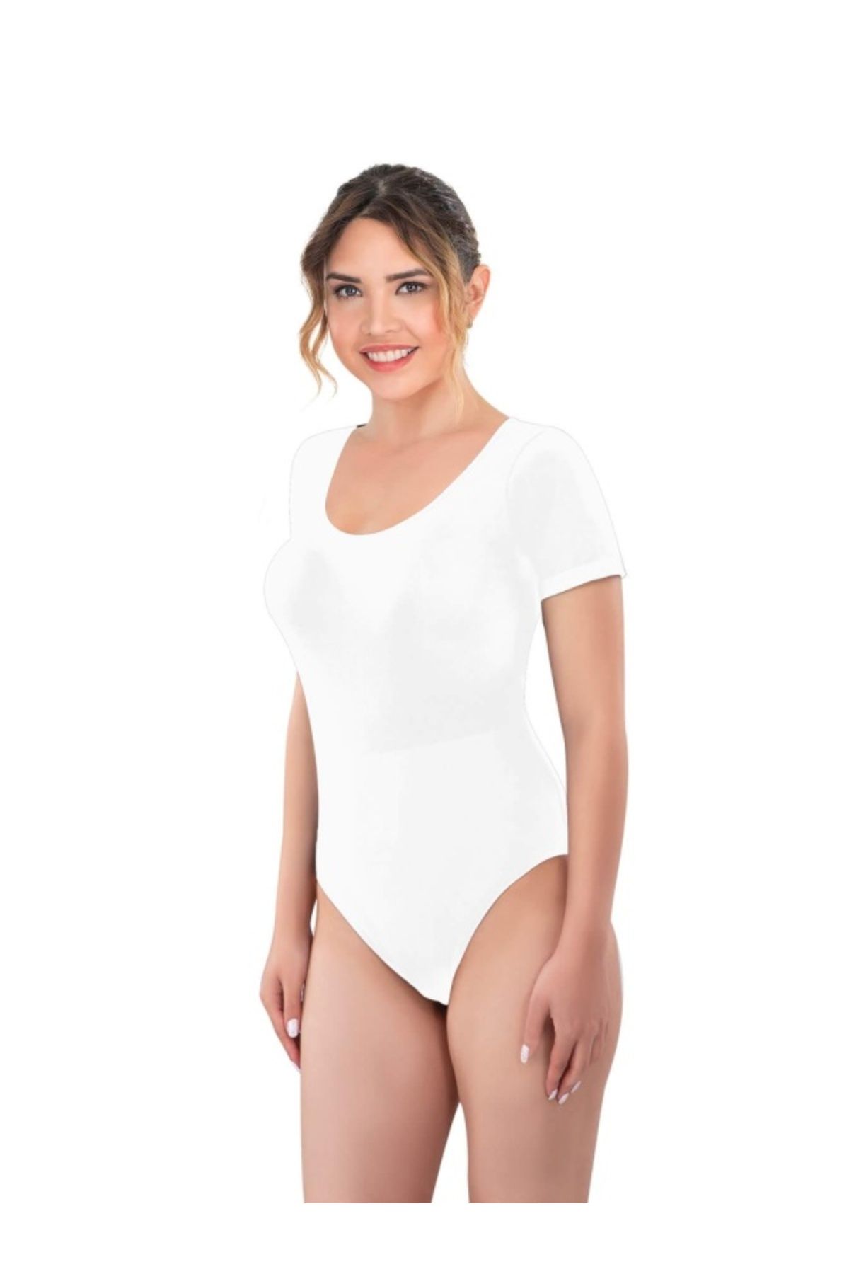kapsulavm BEYAZ MI Emay 1926 Soft Yarım Kollu Body