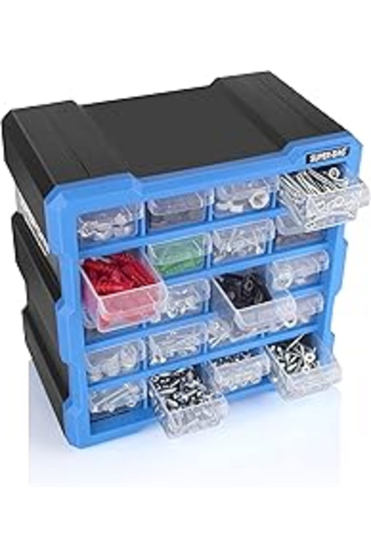 TBSProjects Super Bag Mono Blok Çekmece Seti 20'Li Hobby Organizer Seti Monoblok Çekmece Vida Dübel Kutusu Takı