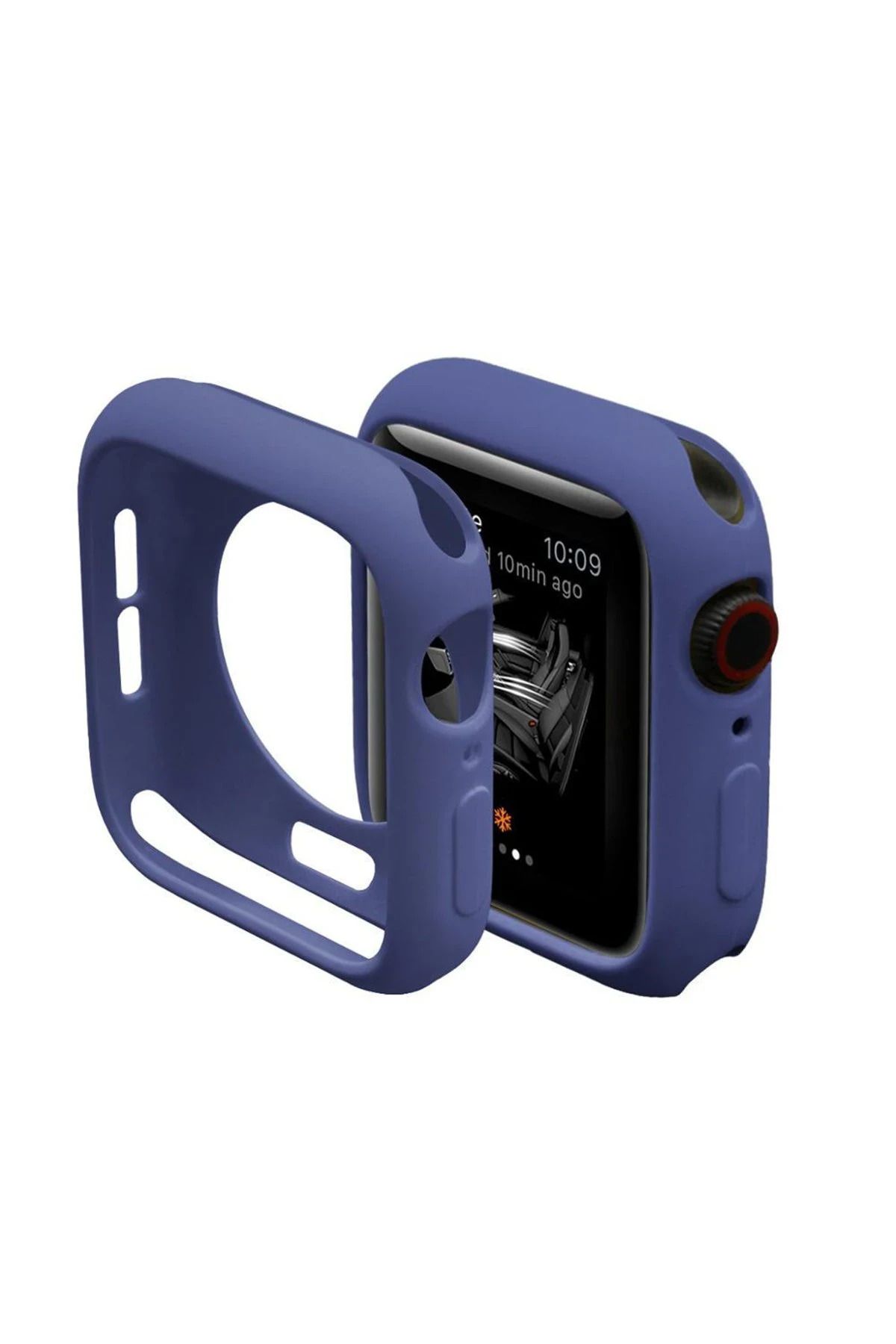 NewFace Apple Watch 40mm Silikon Alt Kasa - Mavi SVLRS