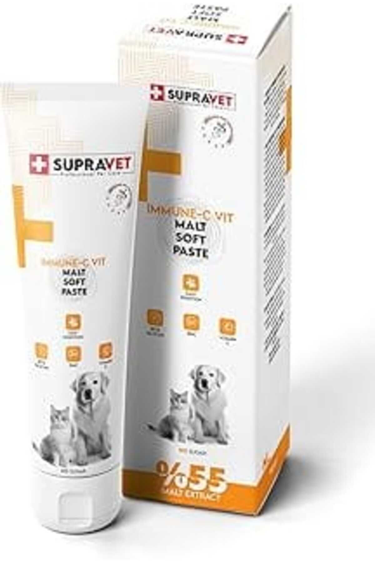 NZM TİCARET Supravet Immune C Ve Köpek Malt Paste 100 Gr