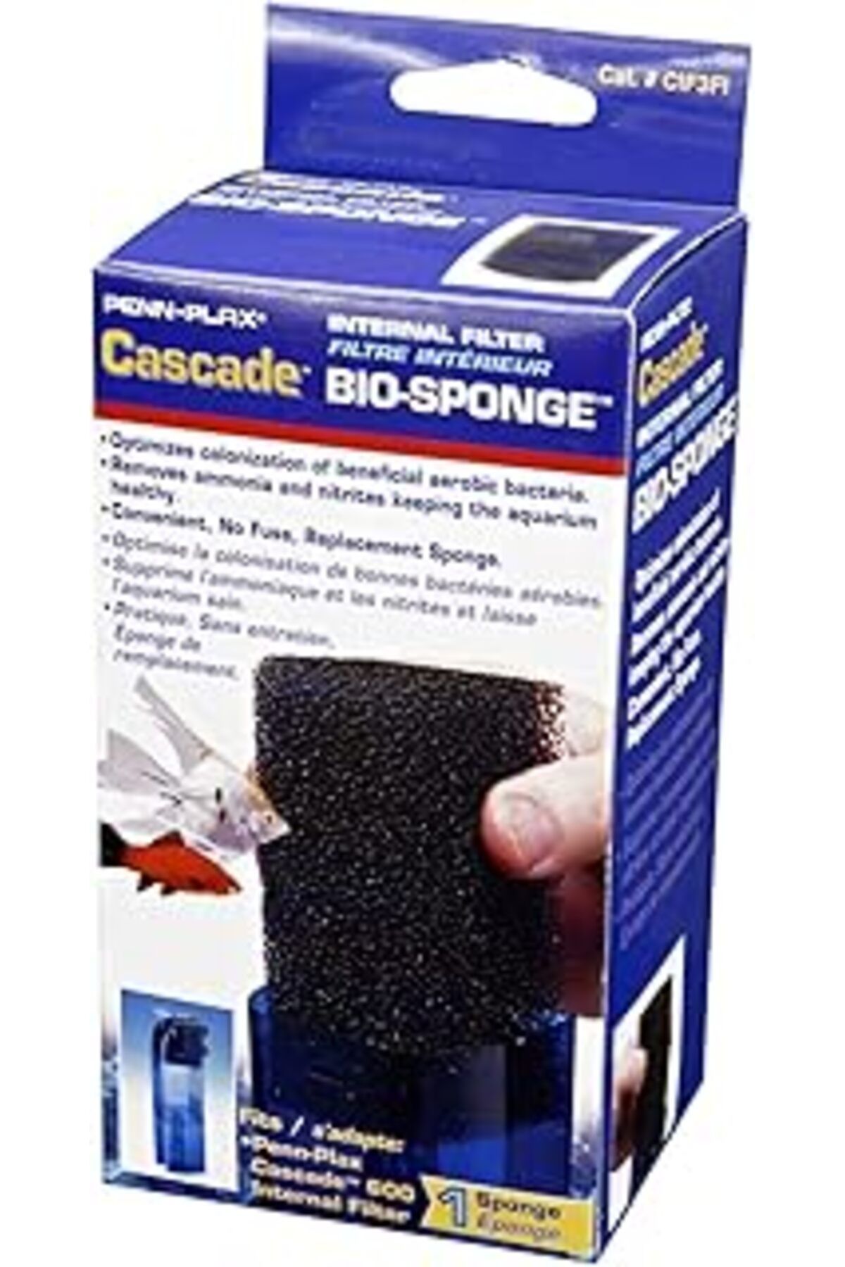 Pazarcan Penn-Plax Penn Plax Cascade 600 Gph Dahili Filtre Akvaryum Bio Spong