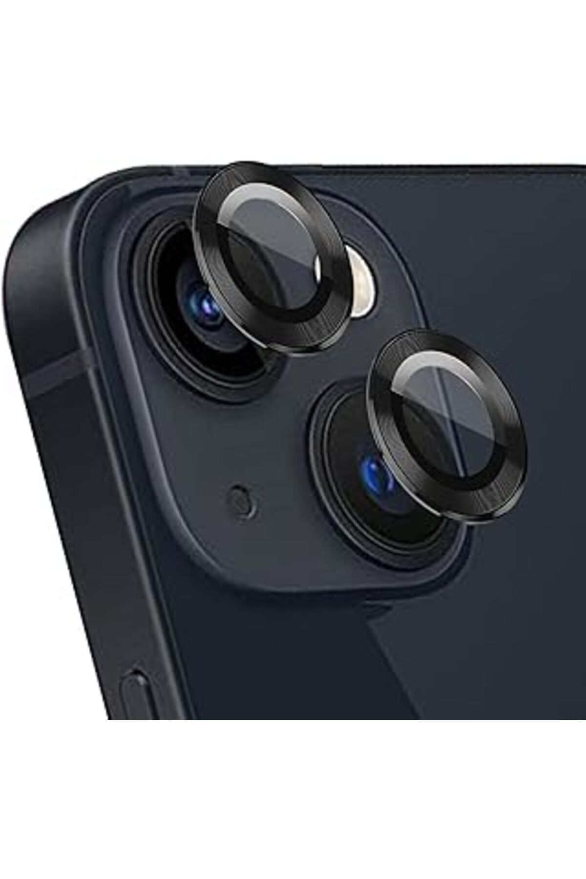 jupiter global bazaar Microsonic Ekran Koruyucu Apple Iphone 15 Için Tekli Kamera Lens Koruma Camı Siyah