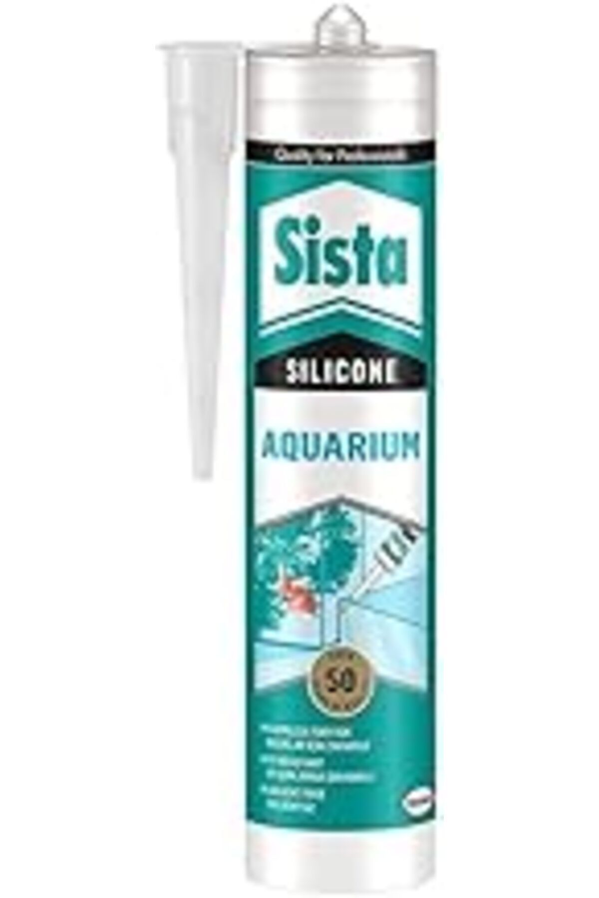 robotrend Sista Akvaryum Silikonu Şeffaf 340G (280Ml)