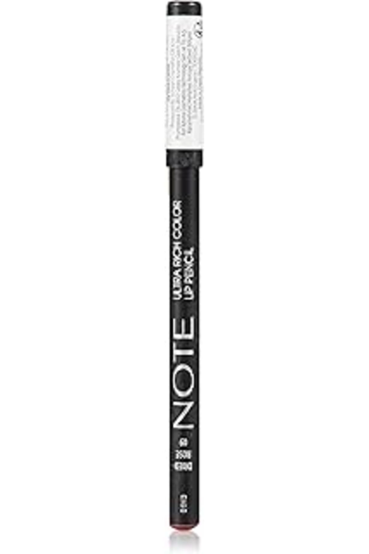 NZM TİCARET Note Ultra Rich Color Dudak Kalemi 09 Dried Rose - Gül Kurusu