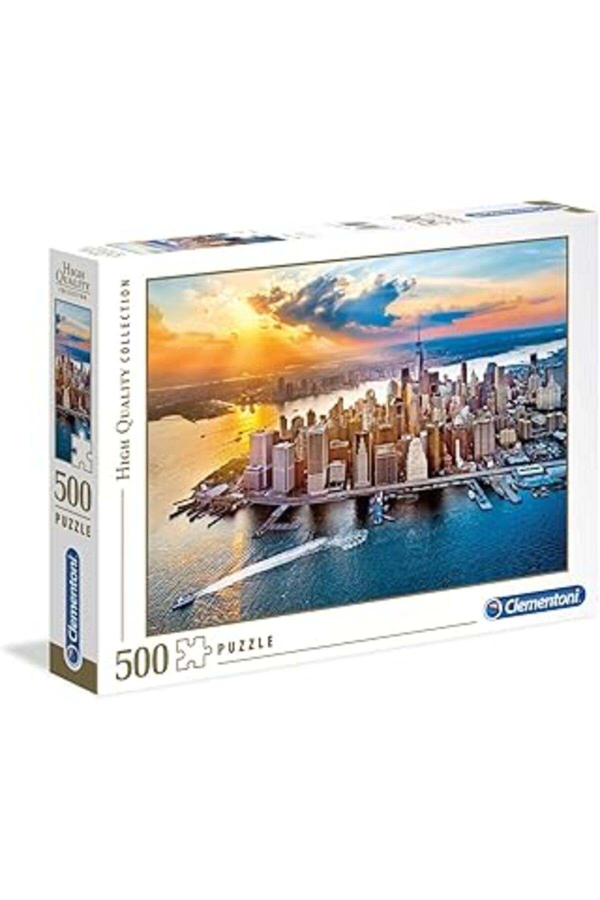 NZM TİCARET - 500 Parça Hq Collection Yetişkin Puzzle - New York