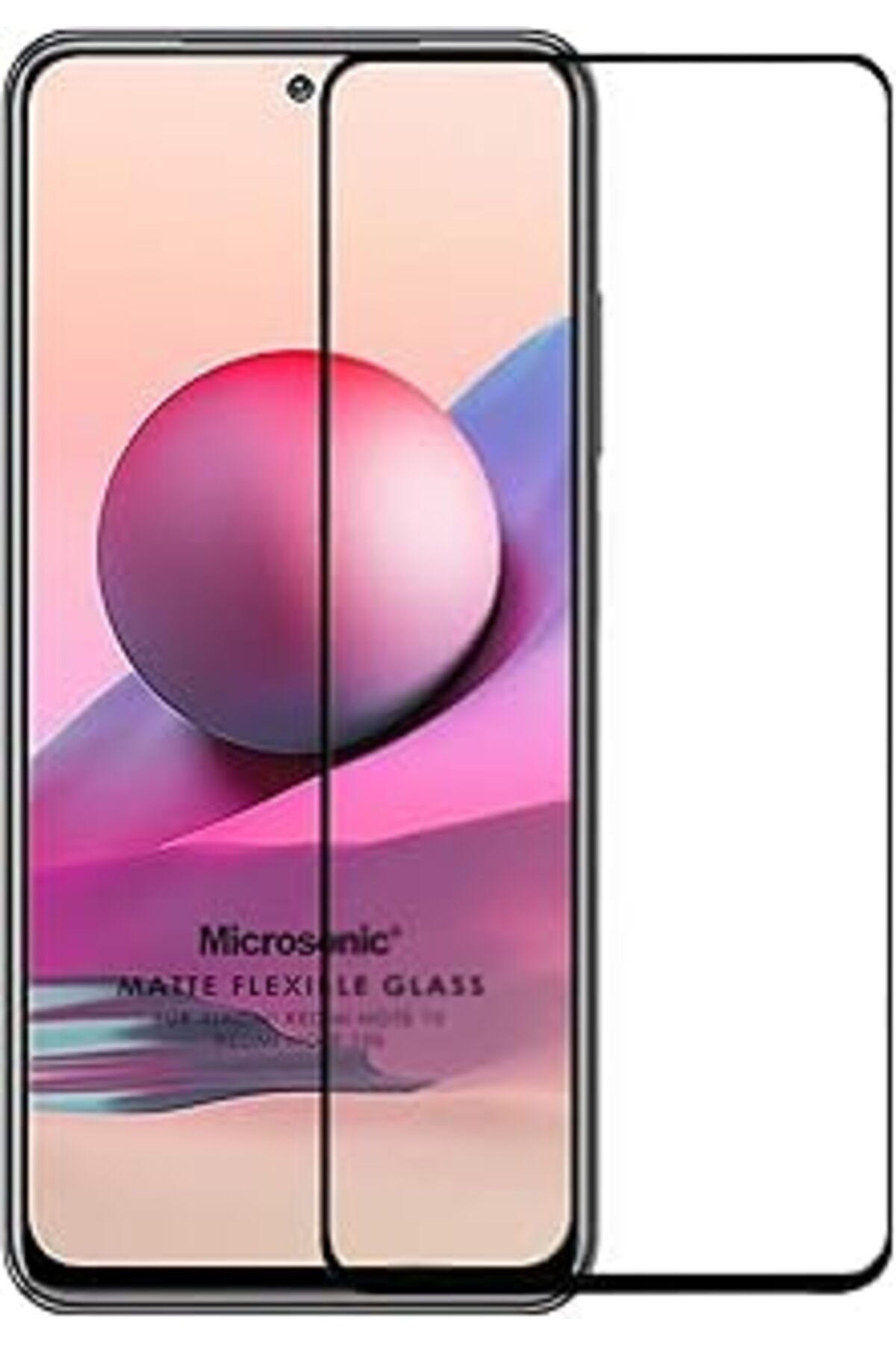 TBSProjects Microsonic Xiaomi Poco M5S Seramik Matte Flexible Ekran Koruyucu Siyah