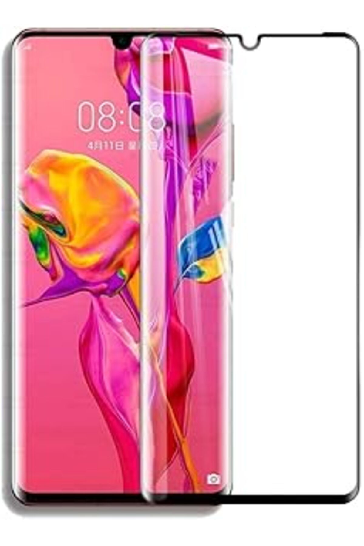 Pazarcan Psr Aksesuar Xiaomi Mi Note 10 Lite Tam Kapatan Şeffaf Esnek Seramik Kırılmaz Nano Cam Ekran Koruyu