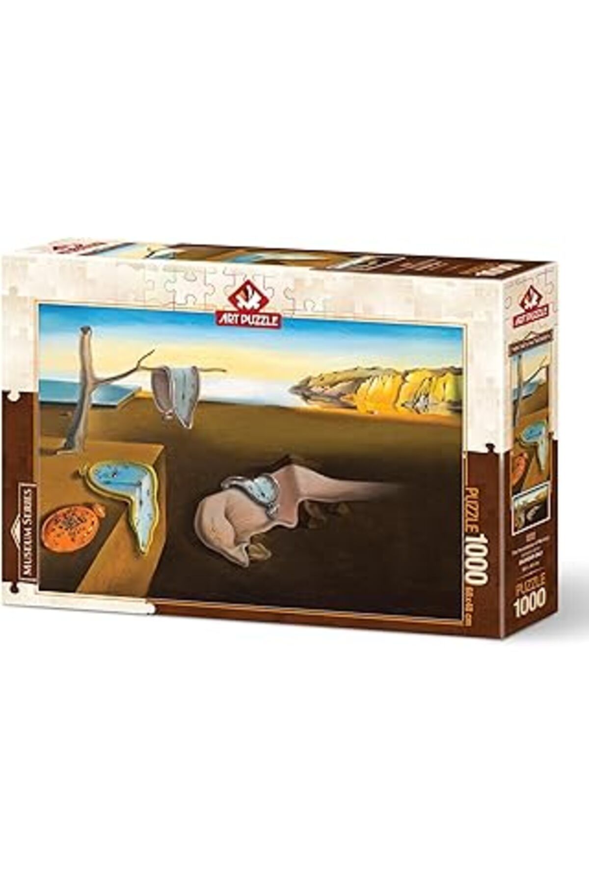 NZM TİCARET Art Puzzle Belleğin Azmi, Salvador Dalí 1000 Parça Puzzle