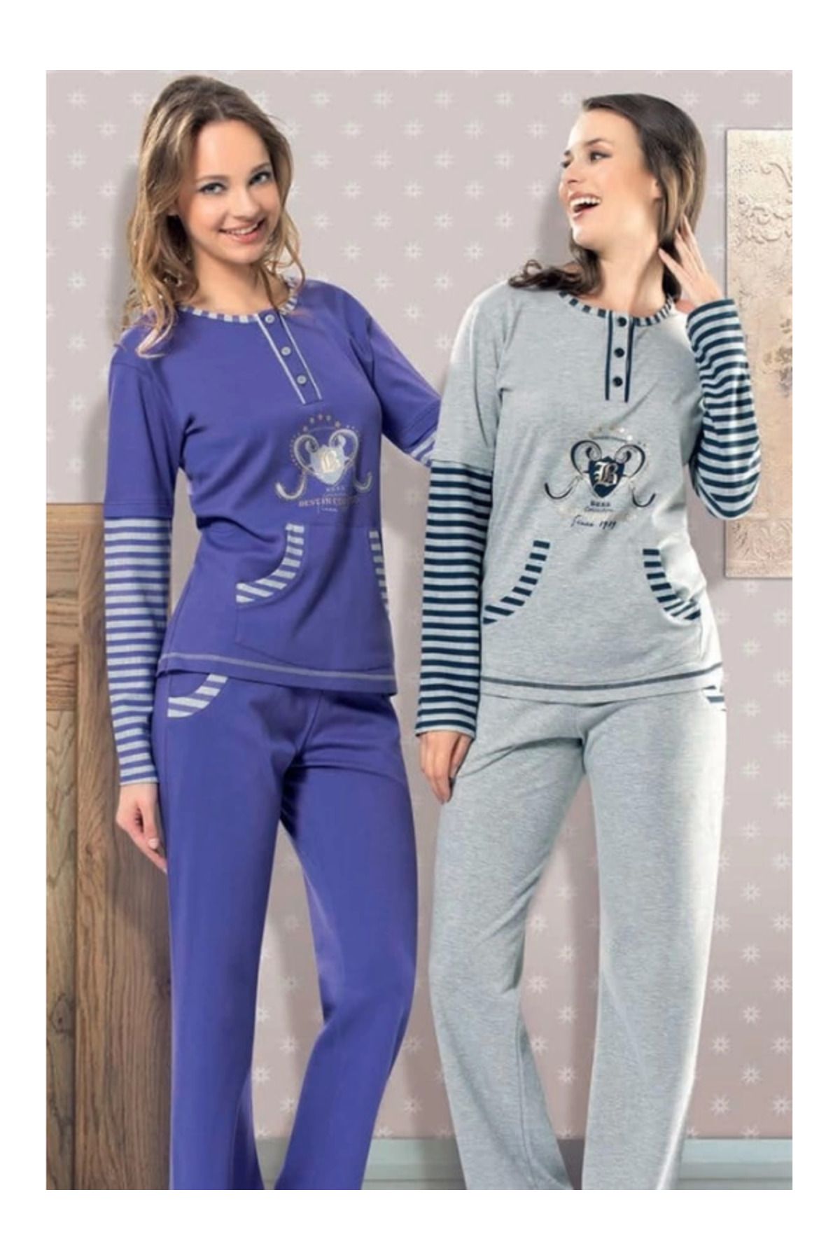 kapsulavm Berrak Kışlık Pijama Takımı 5290