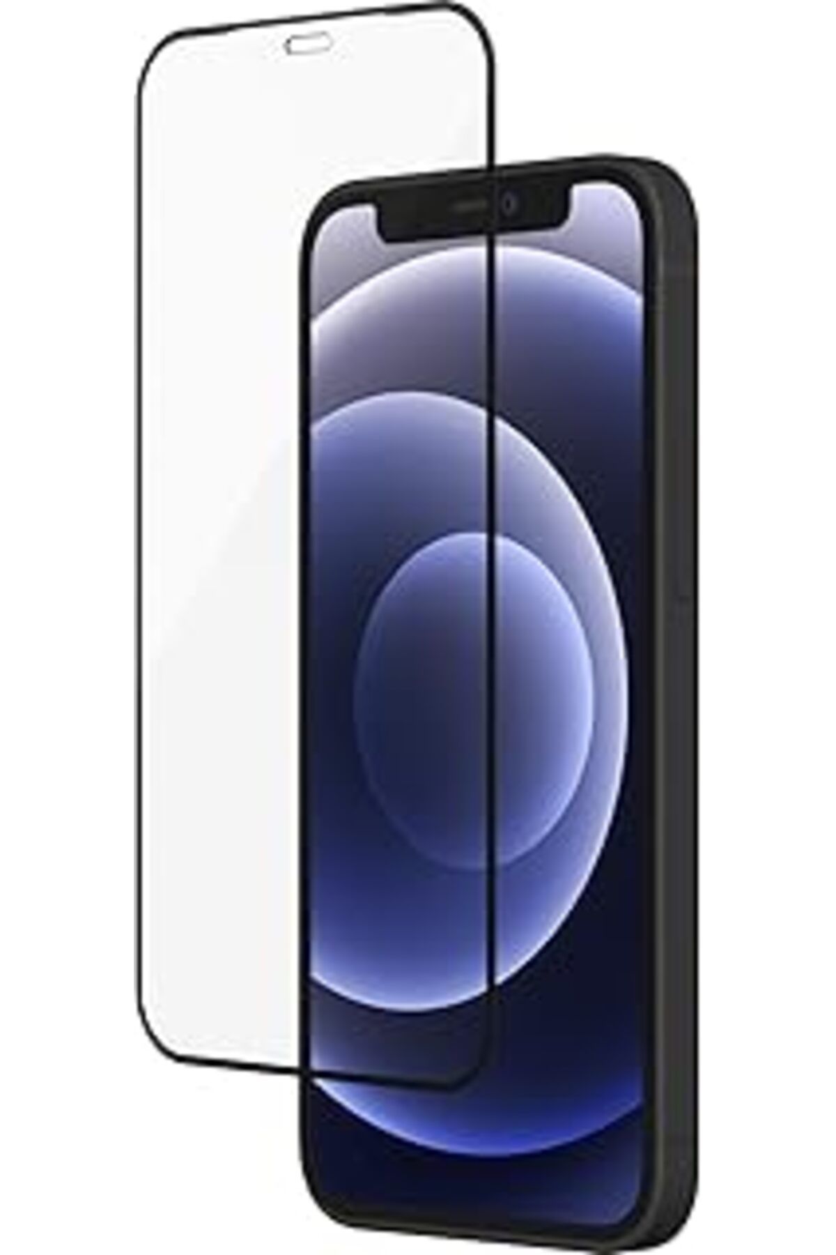 Pazarcan Toprak Bilişim Iphone 12 Mini Uyumlu Full Kaplama 6D Ekran Koruyucu Dayanıklı 9H Nano Koruyucu