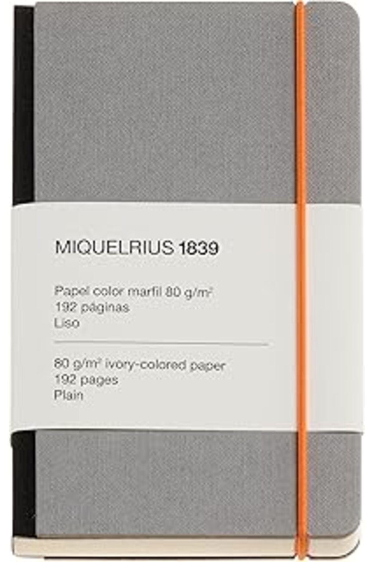 NZM TİCARET Miquelrius Defter Mr Gri Collection