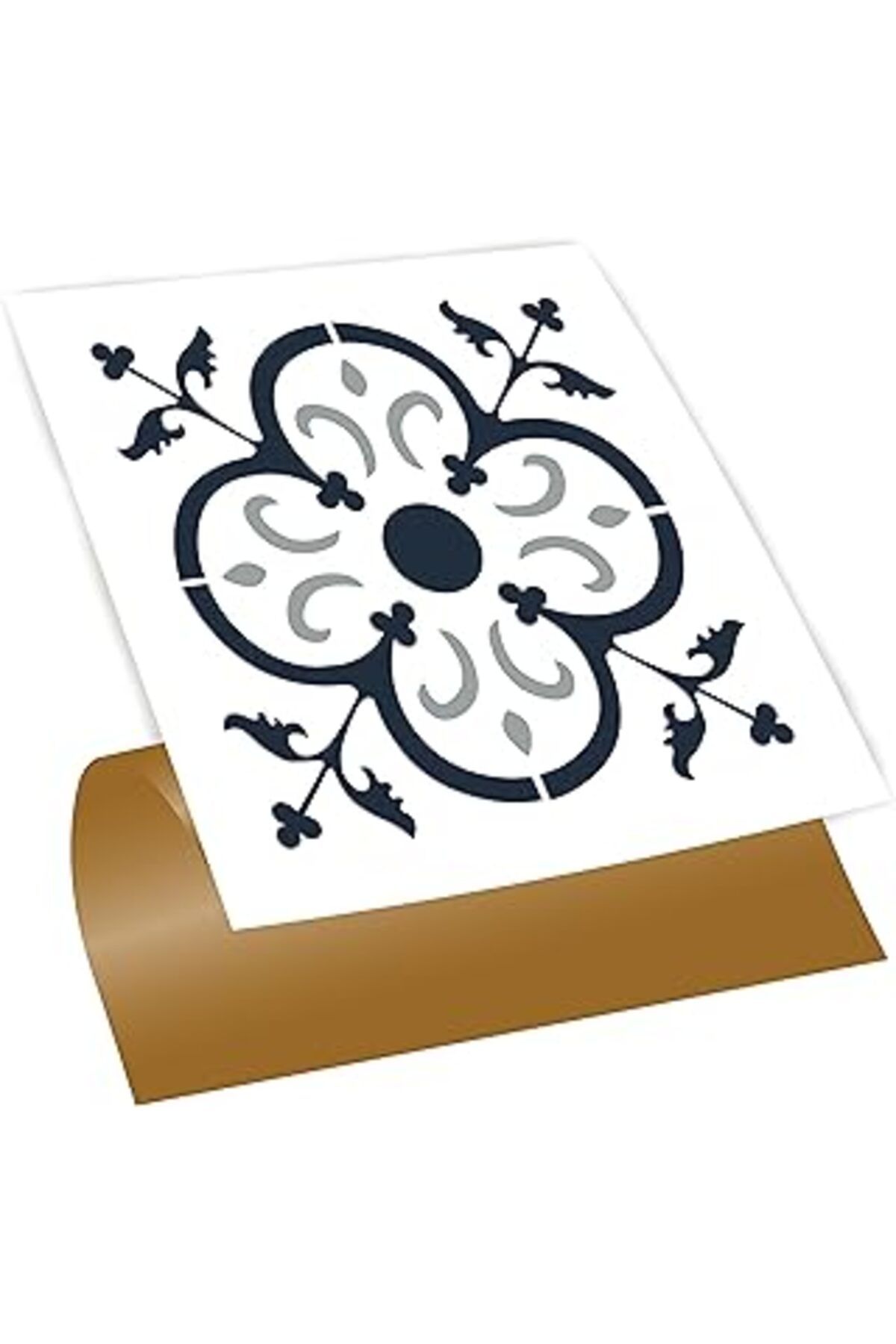 NZM TİCARET Tink Kendinden Yapışkanlı Solo Fas Desenli Pvc Karo 30X30 Cm (11 Adet / 1 M²)