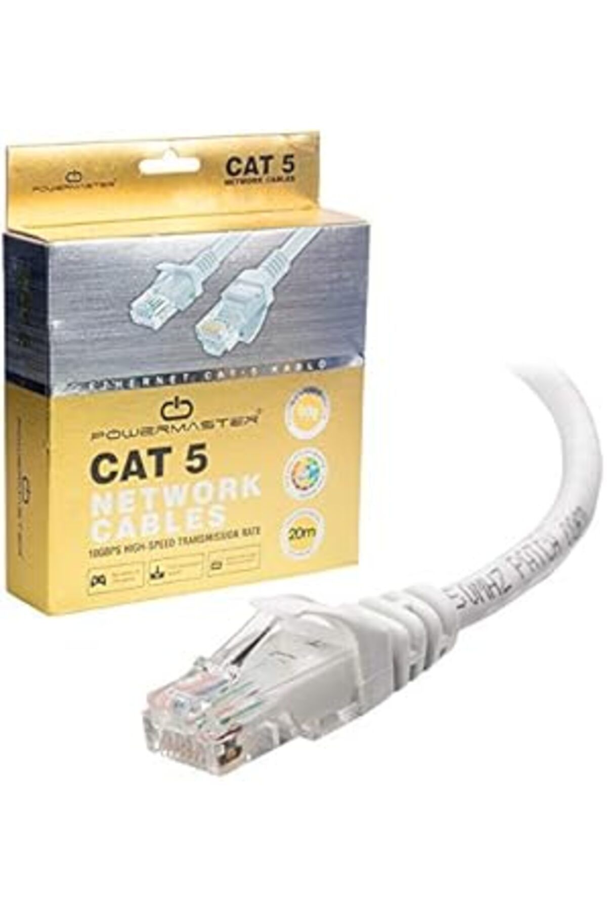 NETWORK ART Powermaster Kablo Cat5 20 Metre