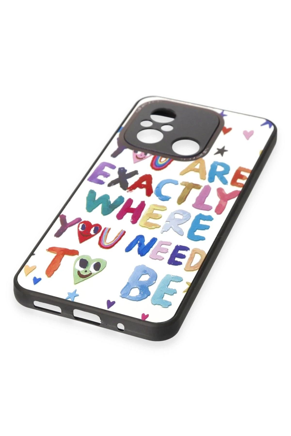 NewFace Xiaomi Redmi 12C Kılıf Mirror Desenli Kapak - Mirror - 10 GLSTD