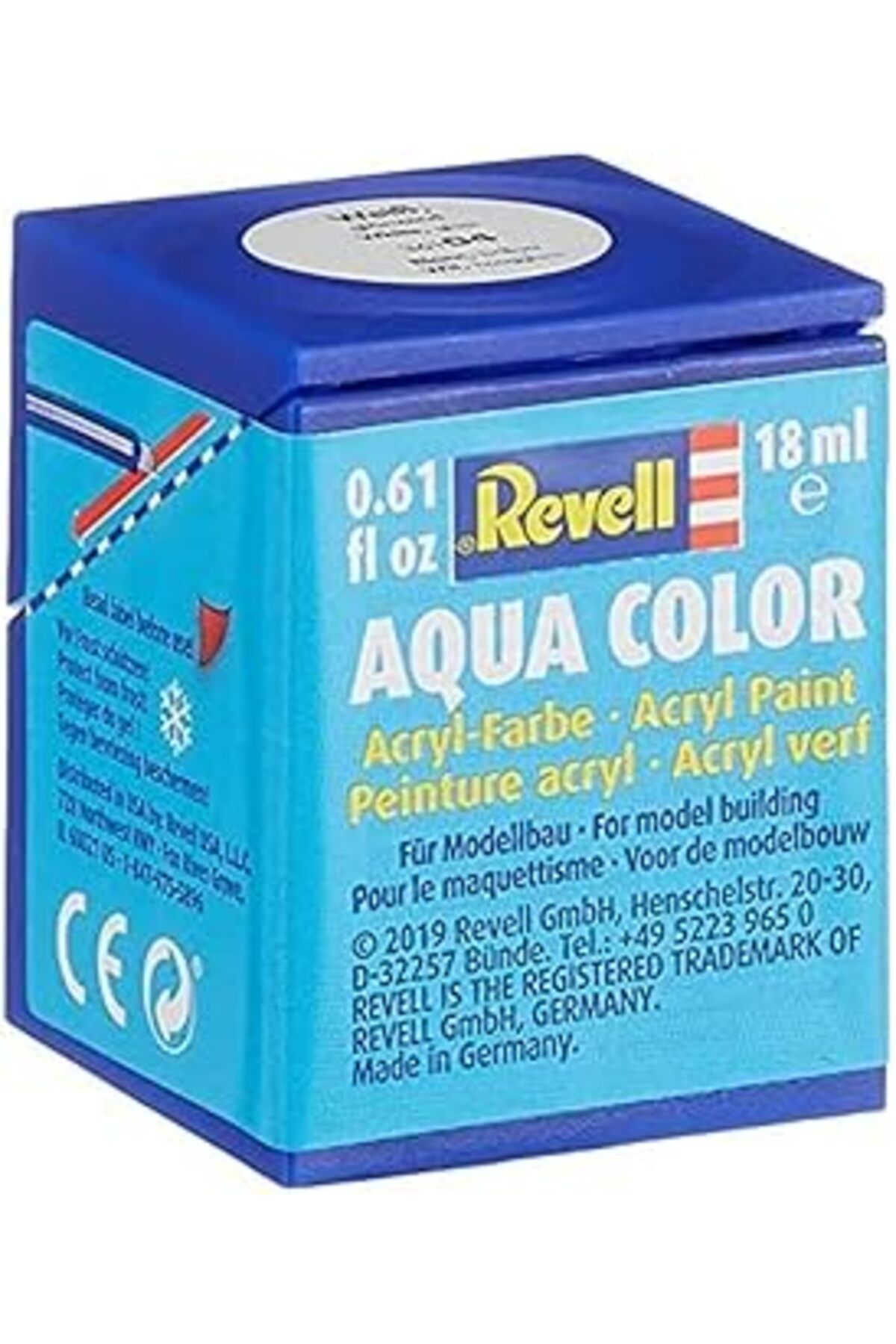 Mu Art Revell - Su Bazlı Maket Boyası Beyaz Parlak 18 Ml (36104)