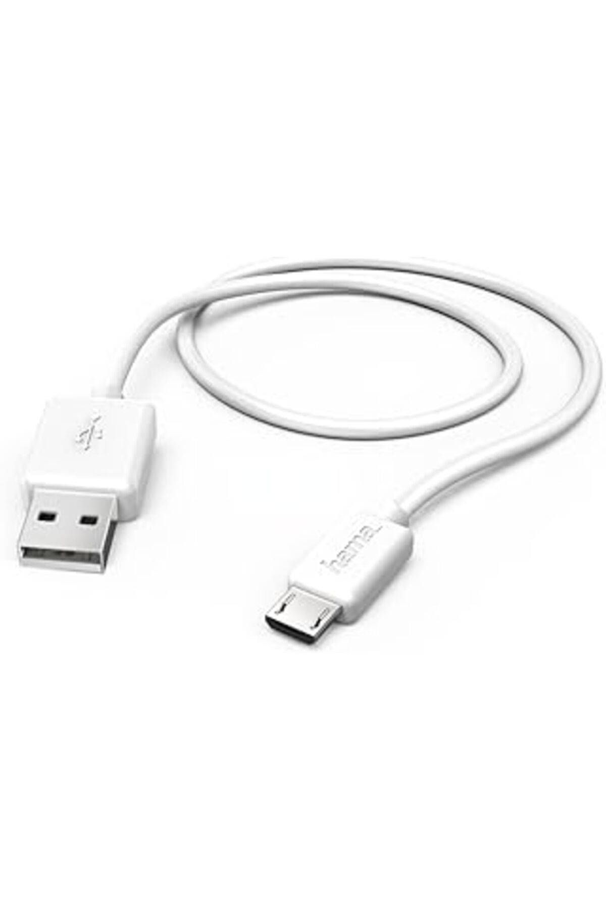 Pİ GLOBAL Hama Micro-Usb Şarj/Data Kablosu, 1.4 M, Beyaz