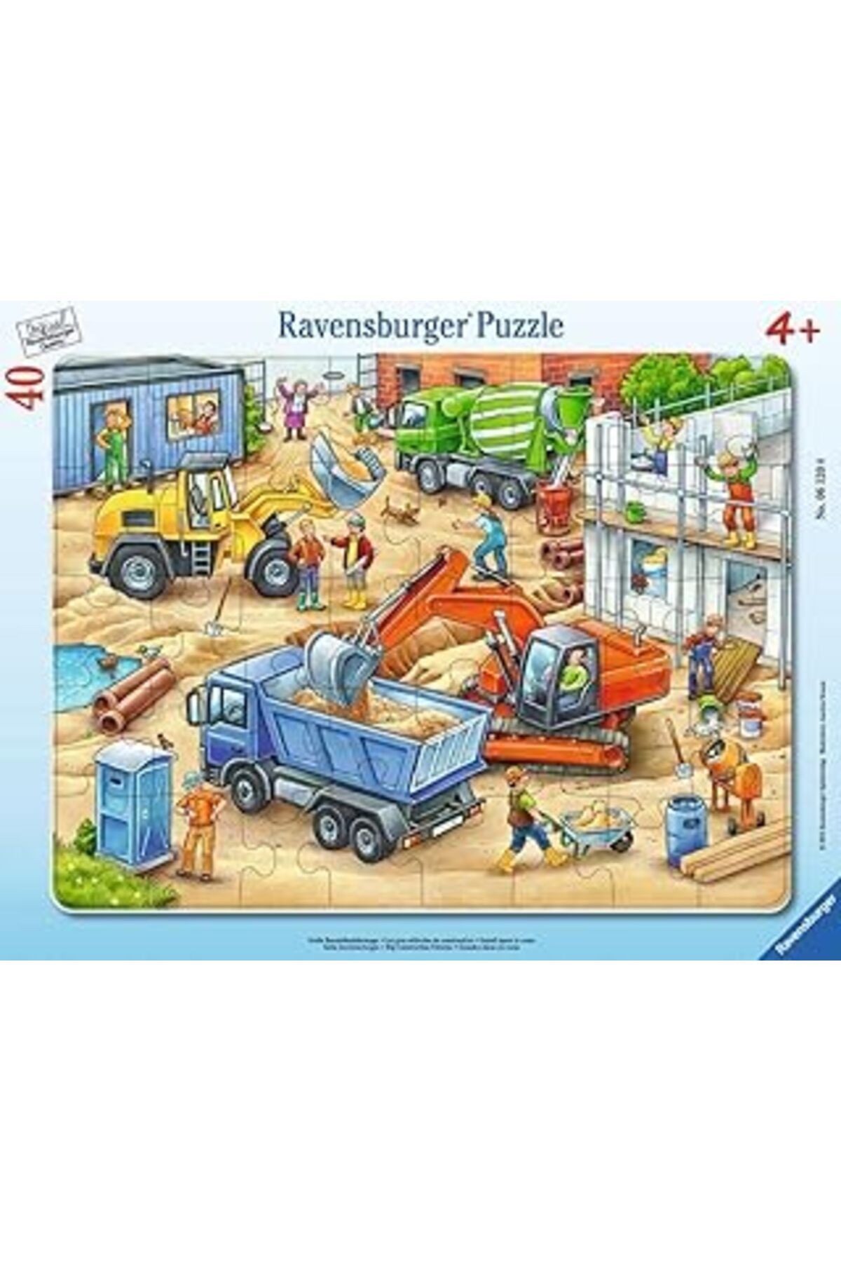 Mu Art Ravensburger 06120 - Büyük Şantiye Araçları