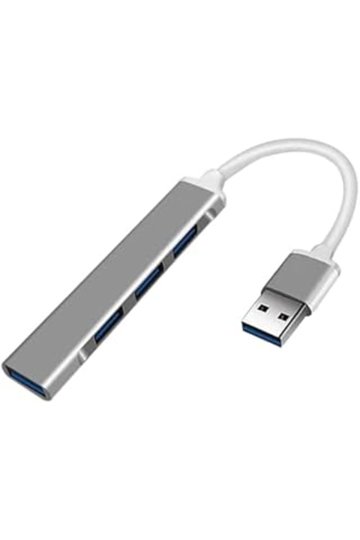 Mu Art Daytona A-809 Macbook Uyumlu Usb To 4 Usb 3.0 Adaptör Çevirici, Gri