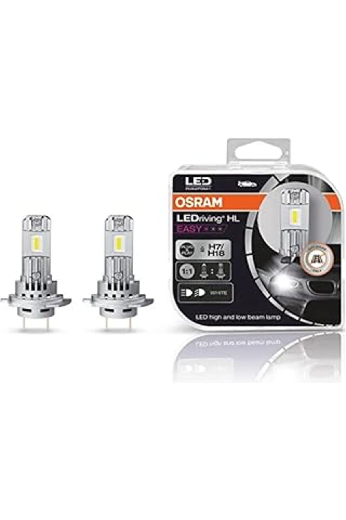 Mu Art H7 Led Far Ampulü 12V 64210Dwesy-Hcb (1 Takım - 2 Adet)