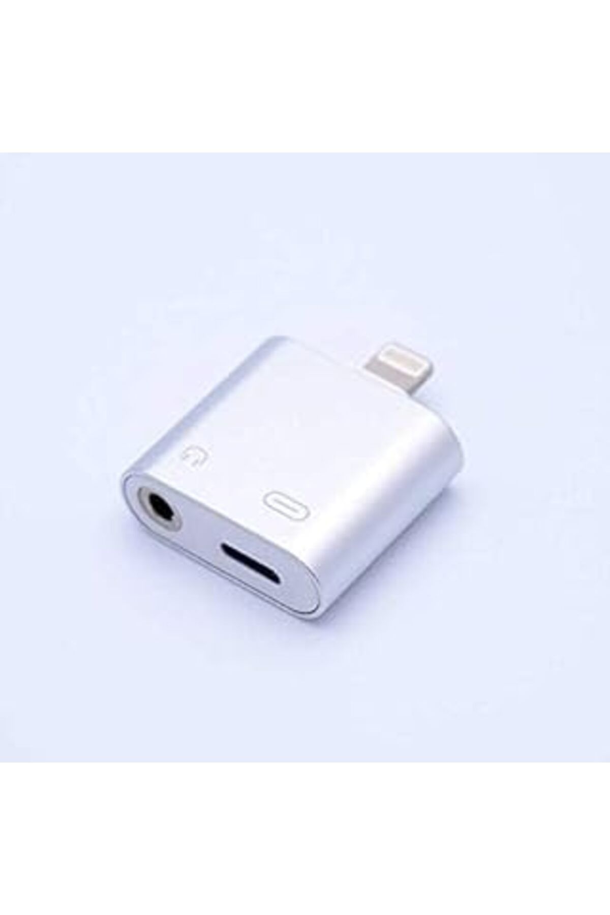 Mu Art Ahşap Heartz Iphone Için Kulaklık Adaptörü 2si1 Arada Lightning Jak 3,5 Mm Kulaklık Bağlantısı Şarj Skart