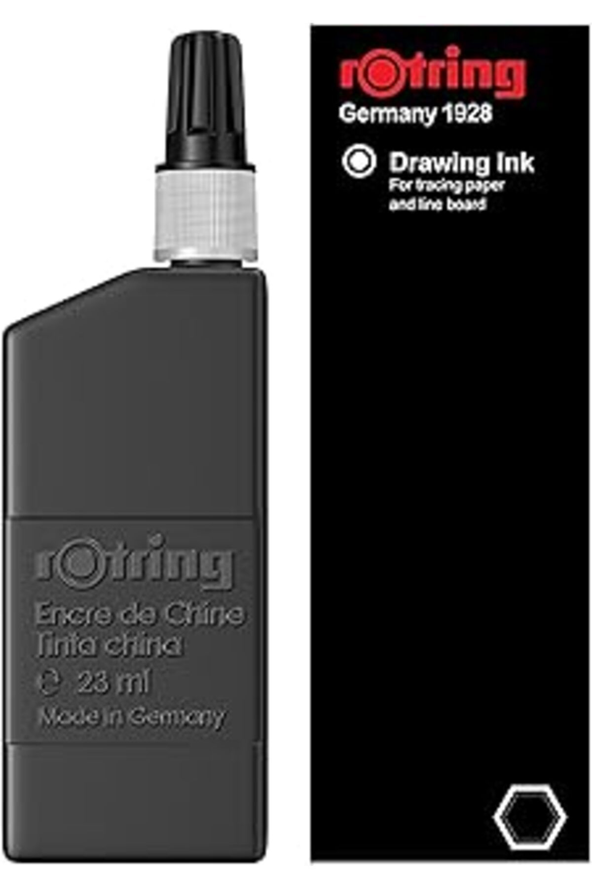 jupiter global bazaar Rotring Rapido Mürekkebi 23 Ml, Siyah - S0194660