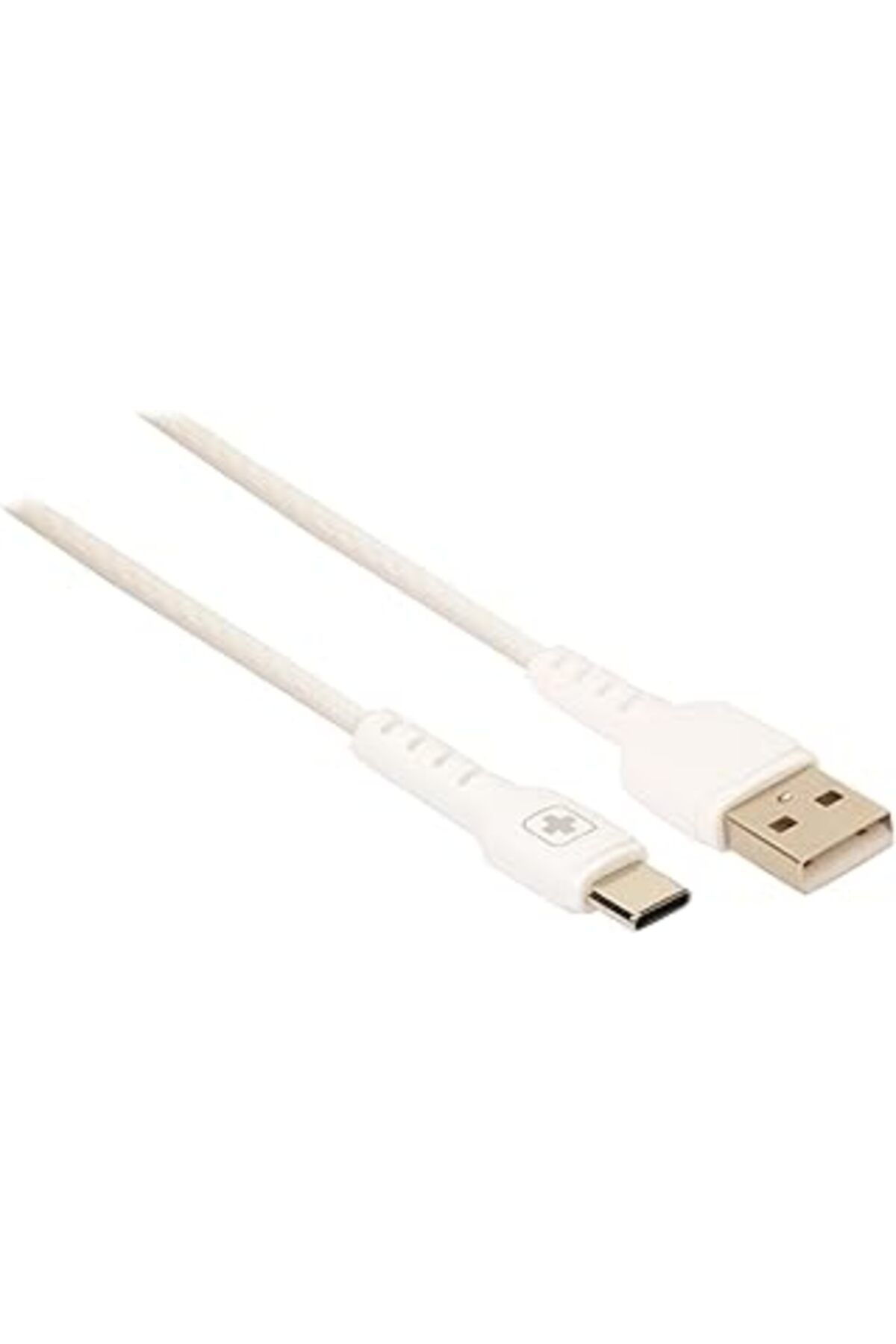 Pazarcan Pdateknoloji Swiss Power Type-C Silikon Kaplamalı Data Ve Şarj Kablosu Sws-Cat02 - Beyaz