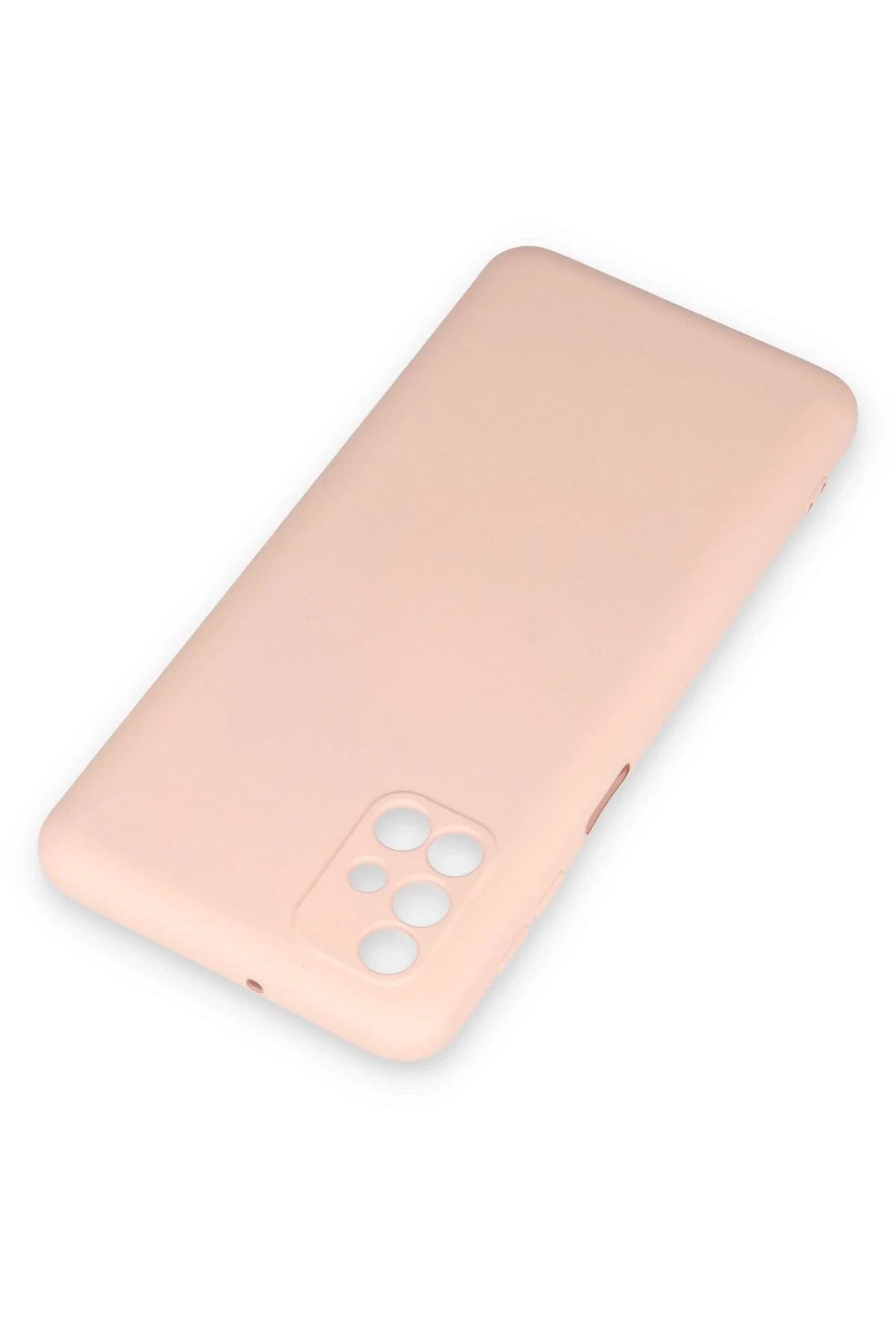 NewFace Galaxy M31S  uyumlu Kılıf Nano içi Kadife Silikon - Pudra